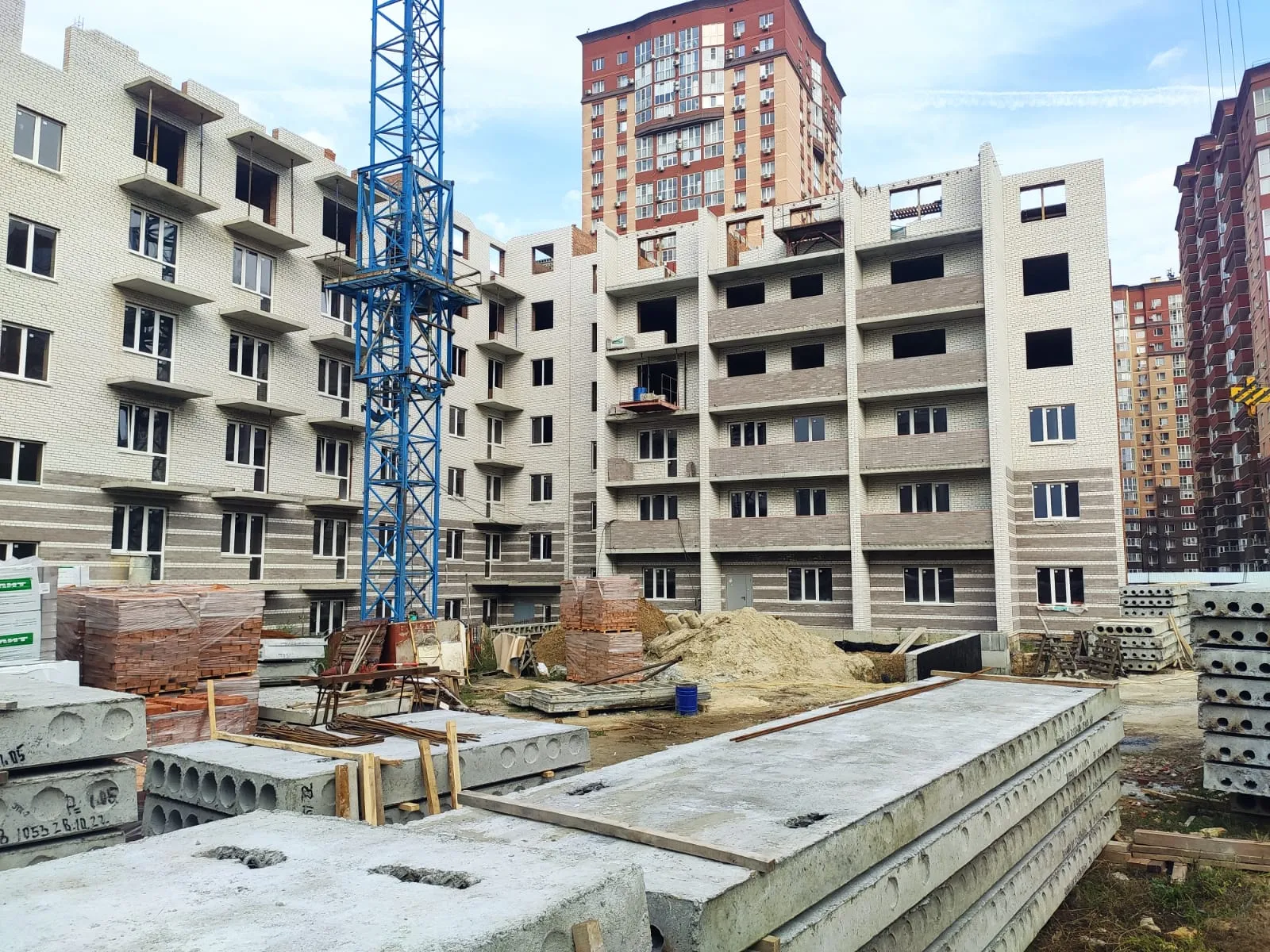 ЖК Сиреневый квартал ход строительства