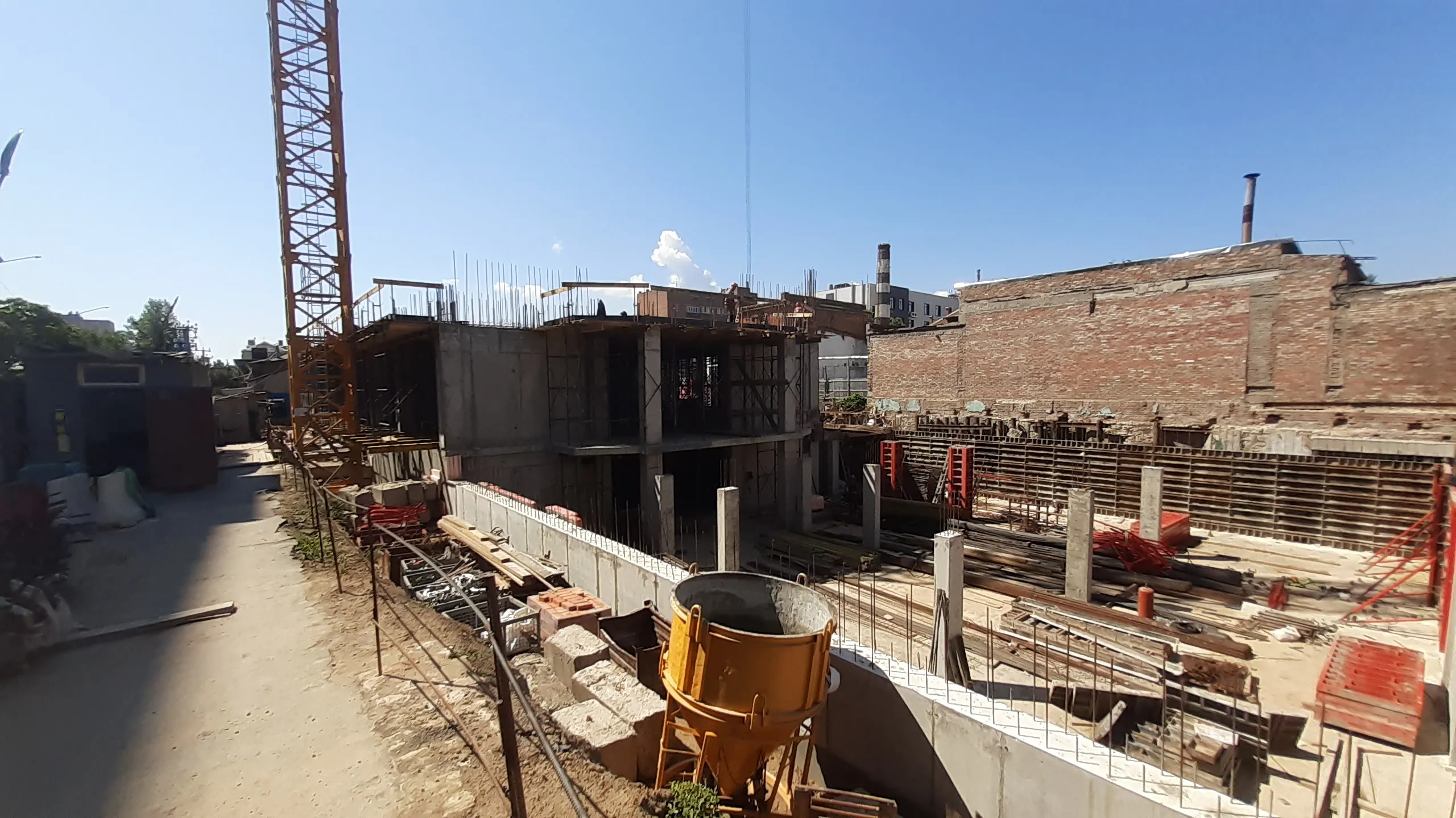 ЖК Дом на 16-й Линии 46 ход строительства