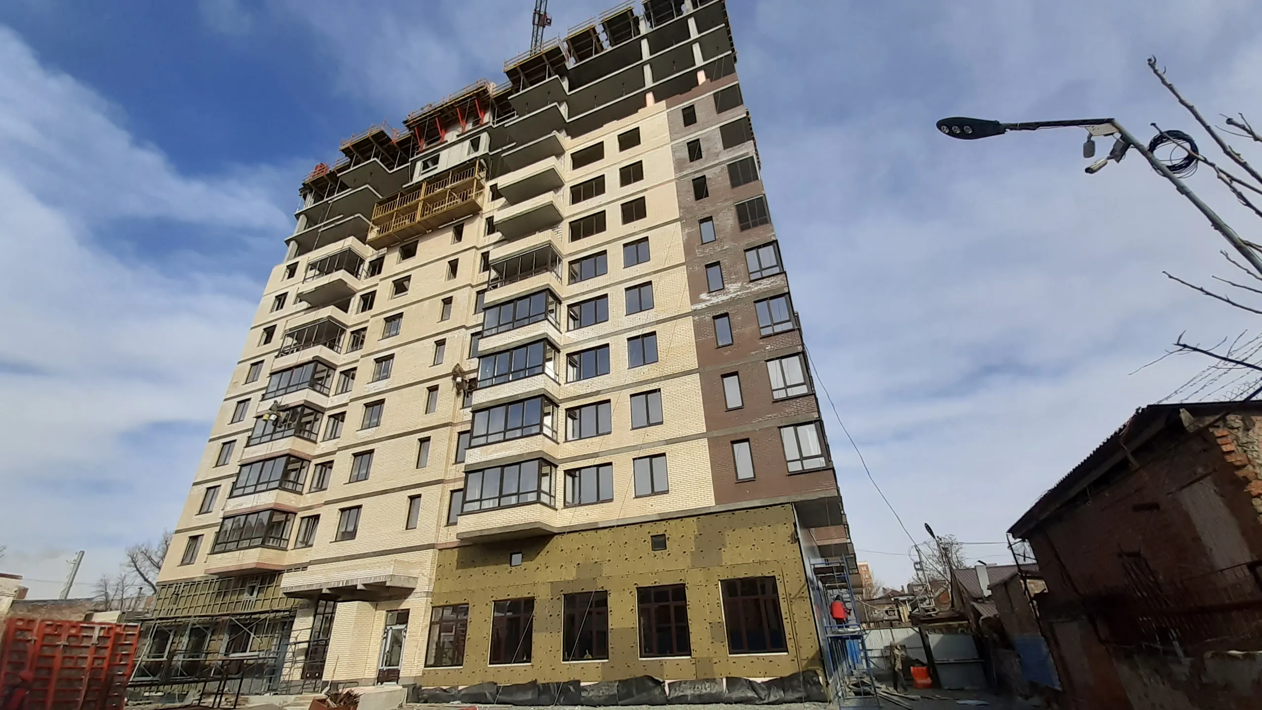 ЖК Дом на 16-й Линии 46 ход строительства