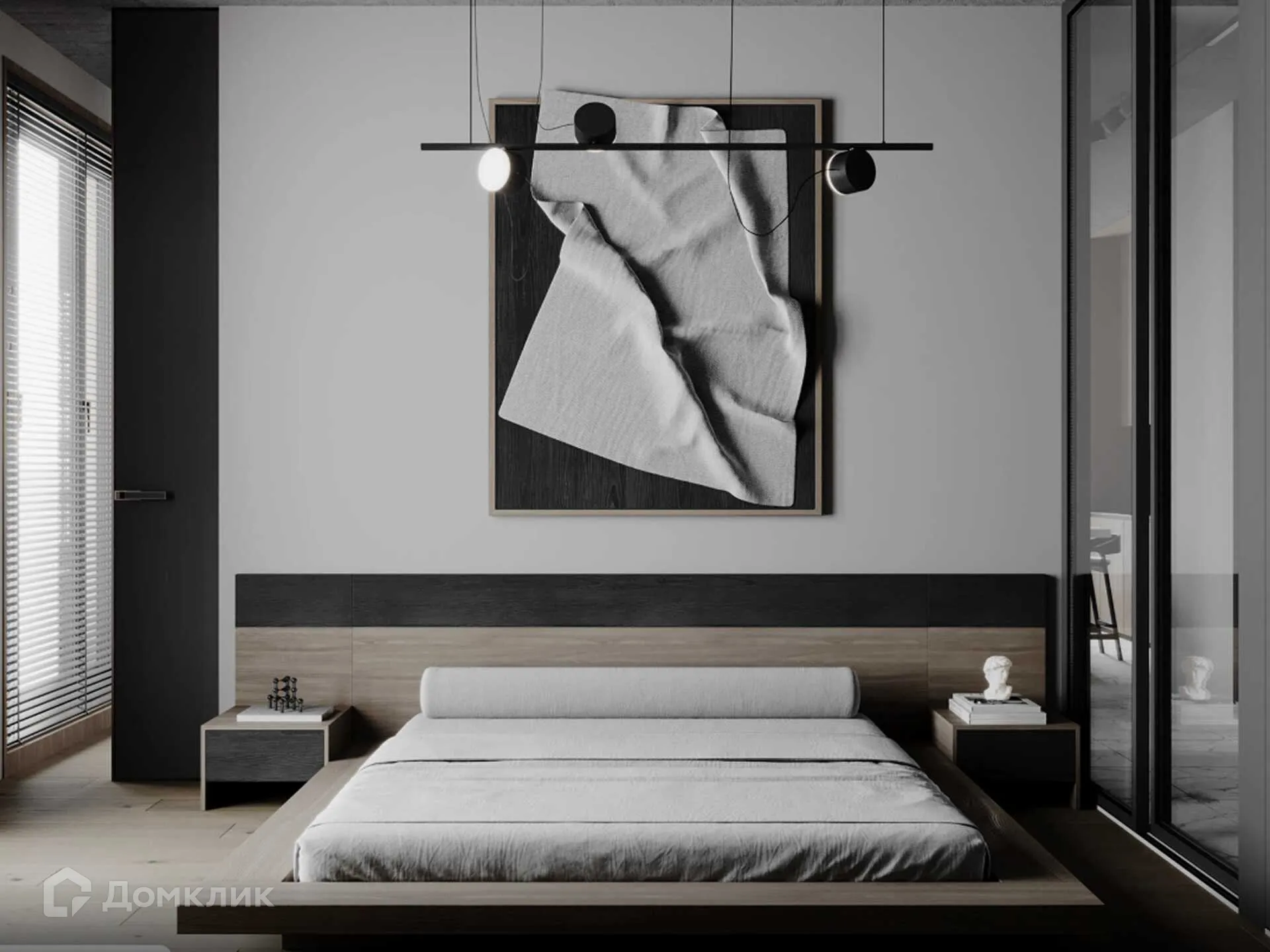 Планировка 2-комнатной квартиры 67.5 м² в ЖК Smartpolét (Смартполёт), г. Ростов-на-Дону — фото 4