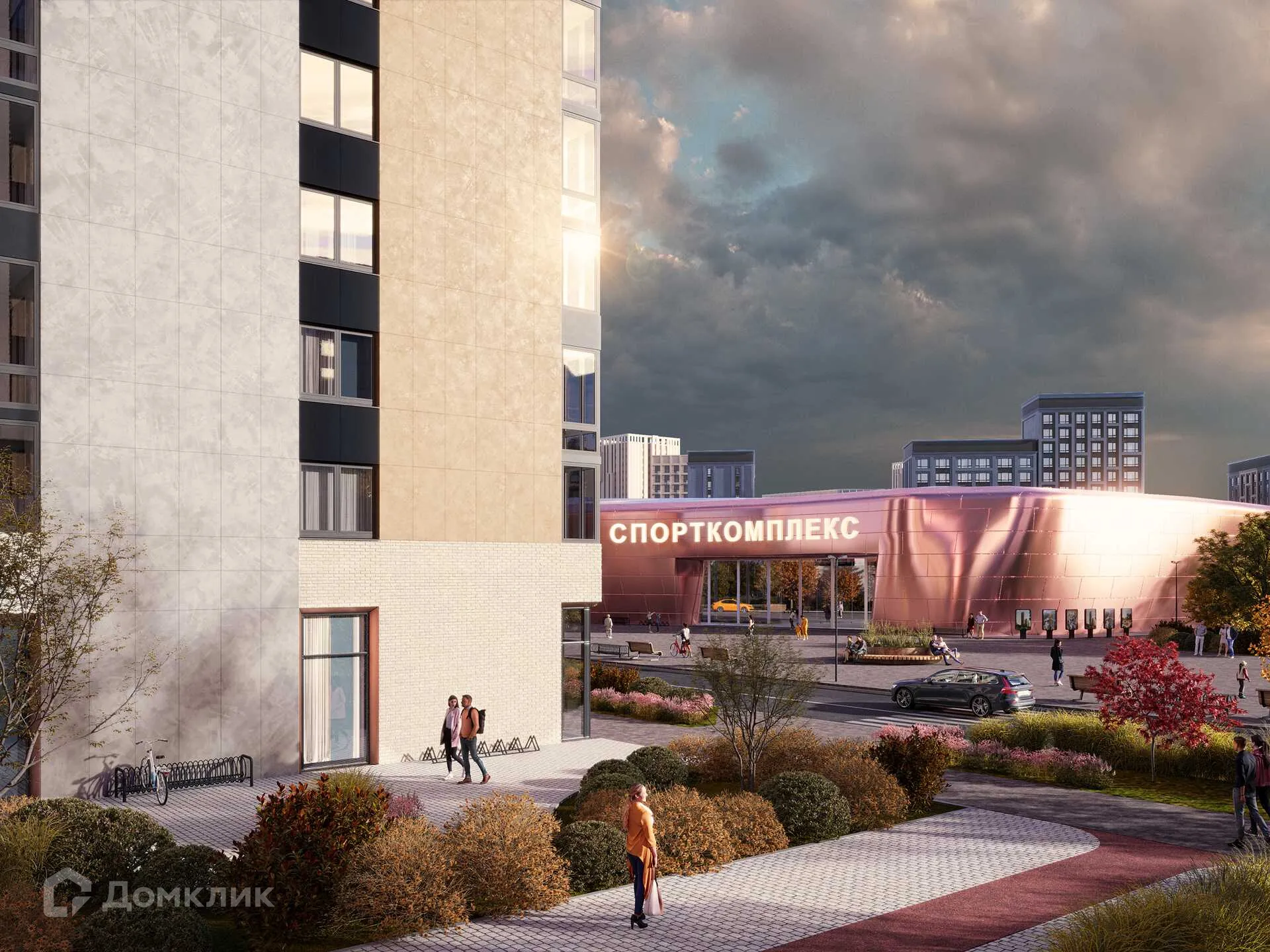 Планировка 2-комнатной квартиры 67.5 м² в ЖК Smartpolét (Смартполёт), г. Ростов-на-Дону — фото 13