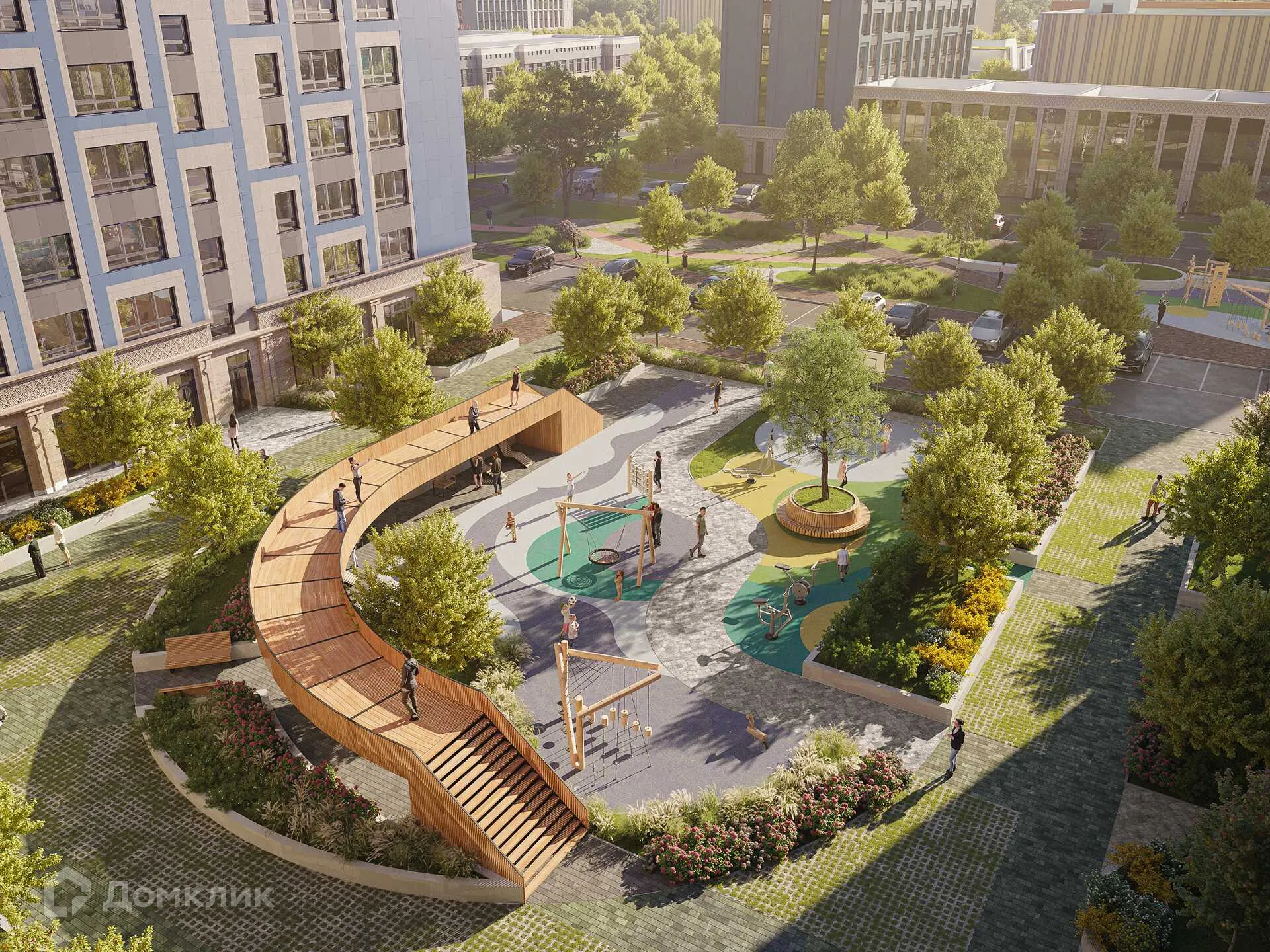 Планировка 1-комнатной квартиры 33.3 м² в ЖК Сияние Квартал на Шолохова, г. Ростов-на-Дону — фото 3