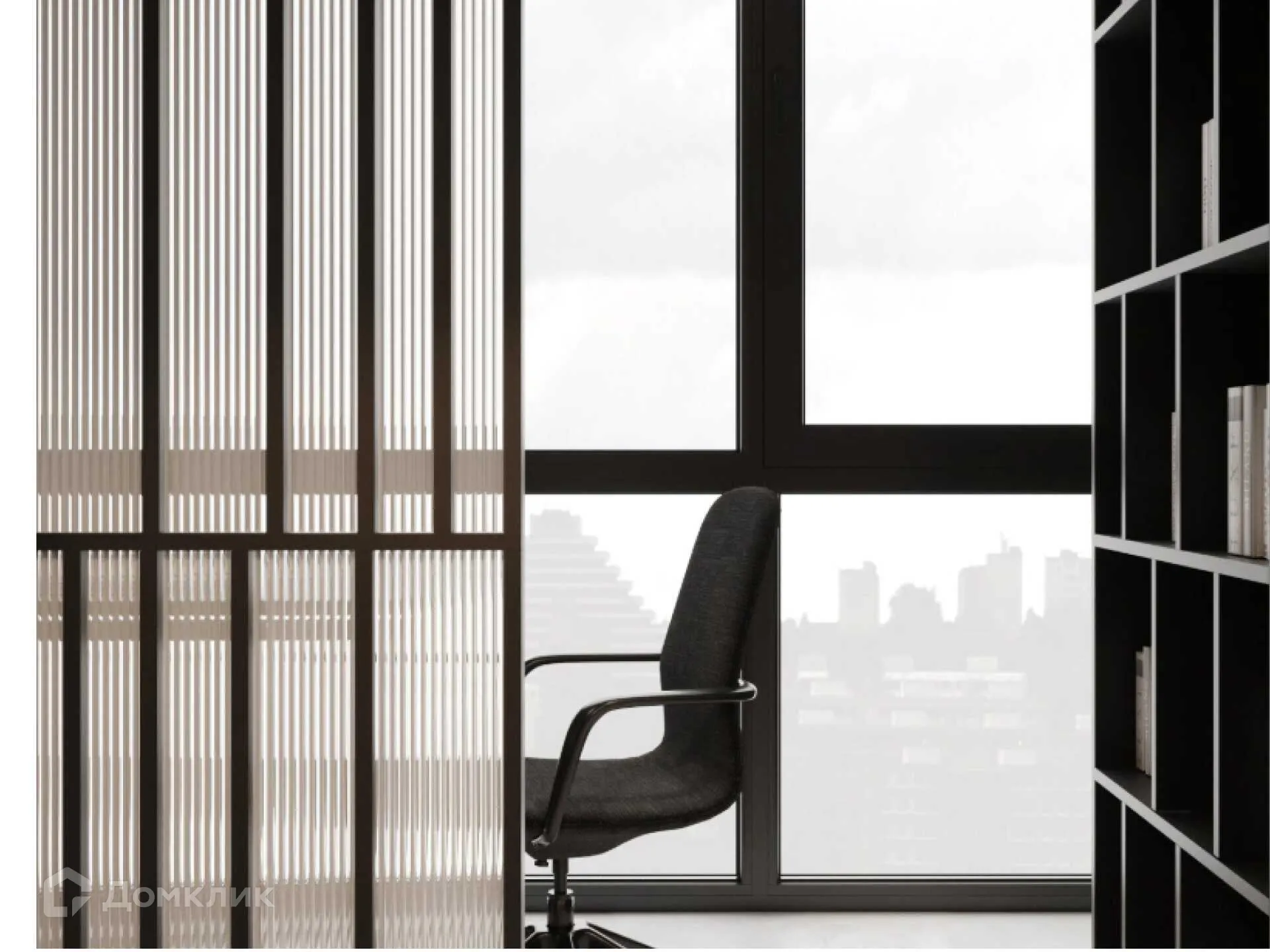 Планировка 1-комнатной квартиры 33.3 м² в ЖК Сияние Квартал на Шолохова, г. Ростов-на-Дону — фото 10