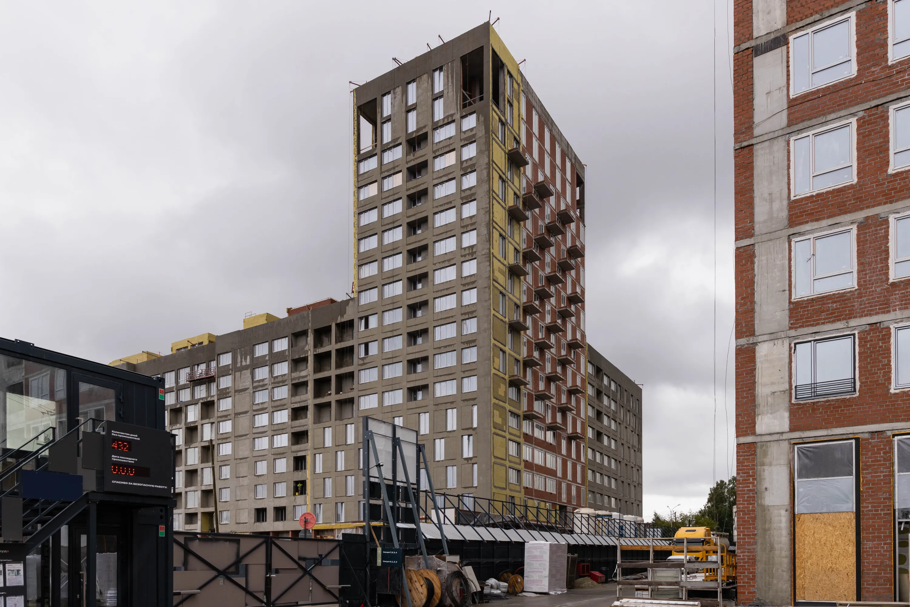 ЖК Южные кварталы ход строительства