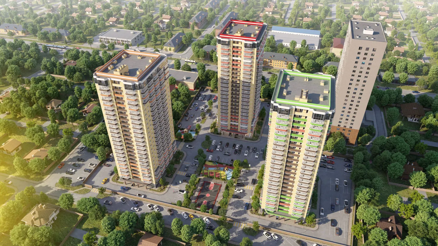 Новый жилой комплекс «Сталинградский» в Волгограде: строительство продолжается