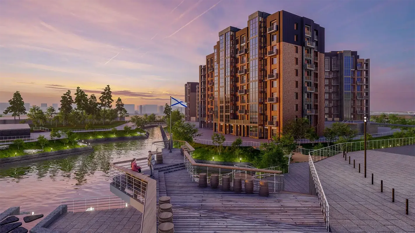 Ход строительства ЖК «Новый Портовый»