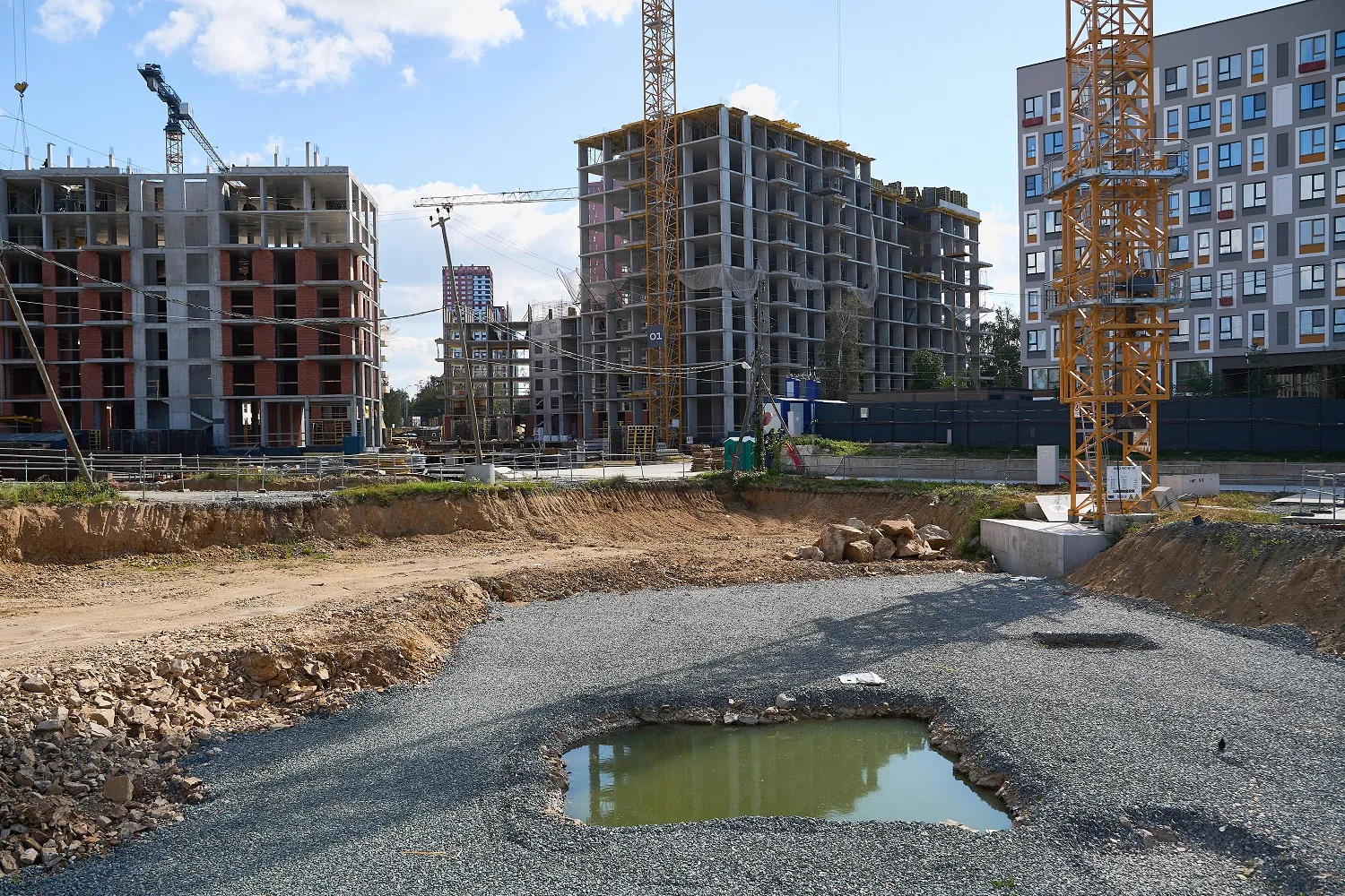 ЖК Южные кварталы ход строительства