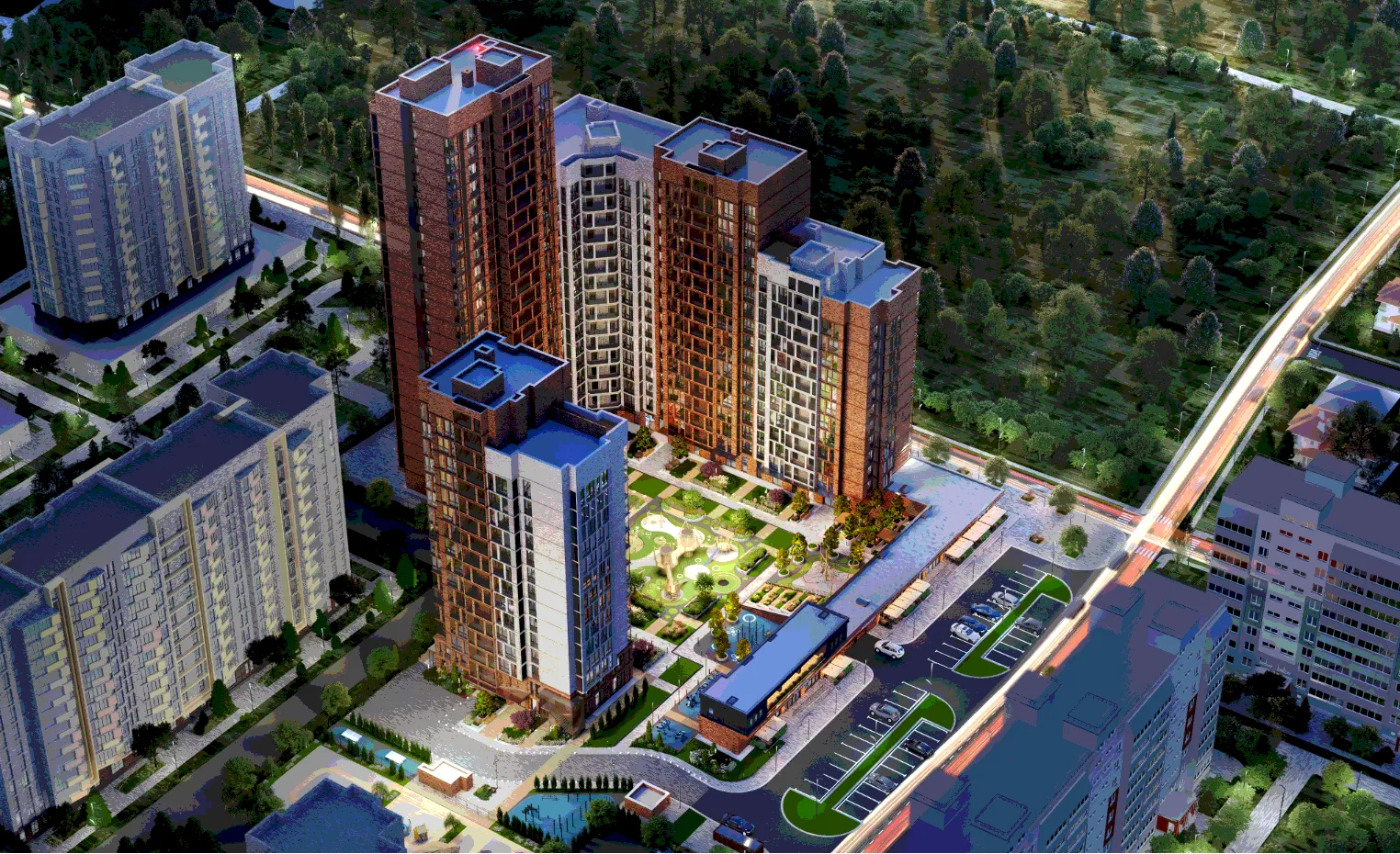 На набережной Ростова у Ворошиловского моста построят 22-этажный элитный ЖК