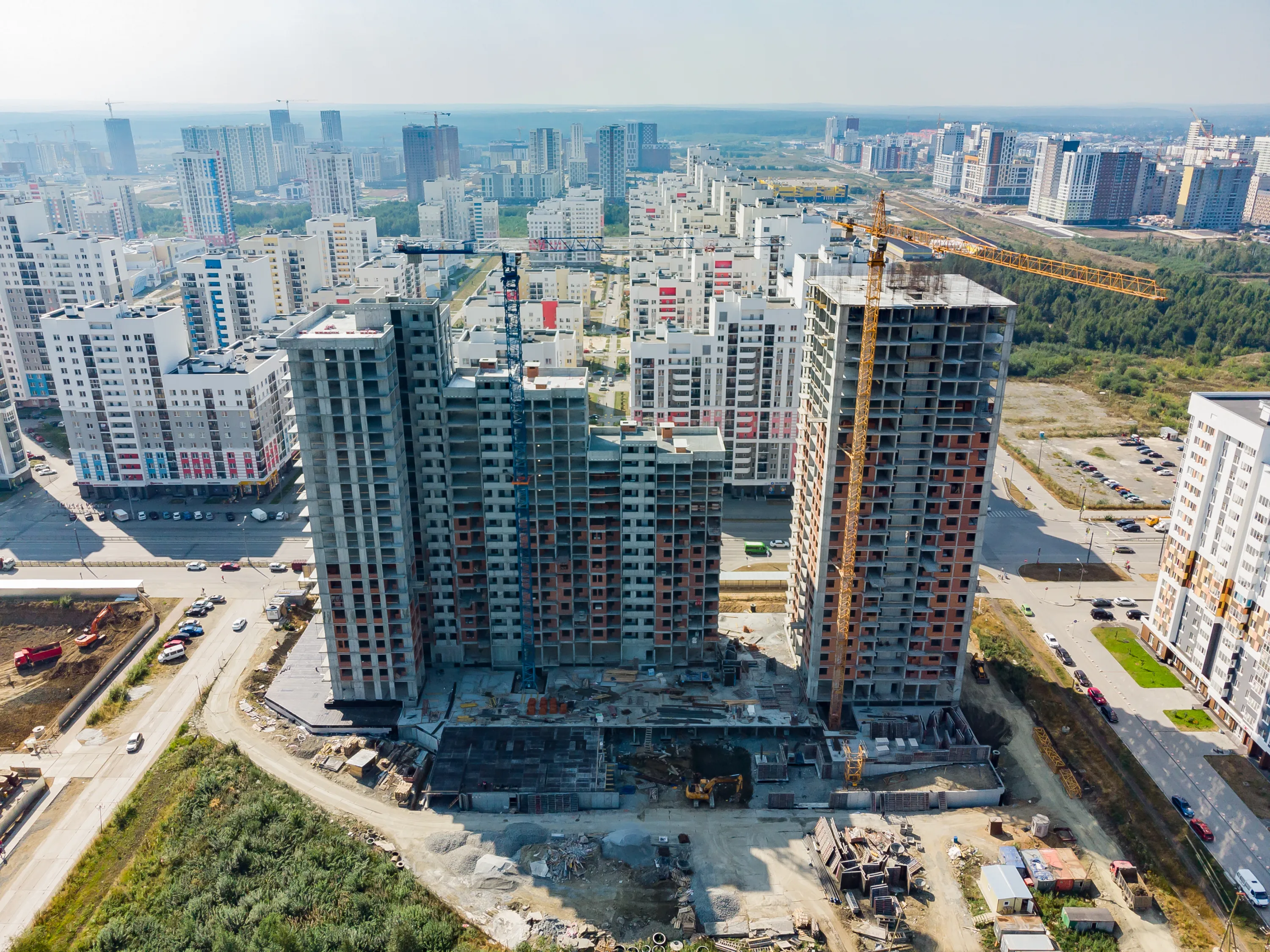 ЖК Семейный квартал "Добрый" ход строительства