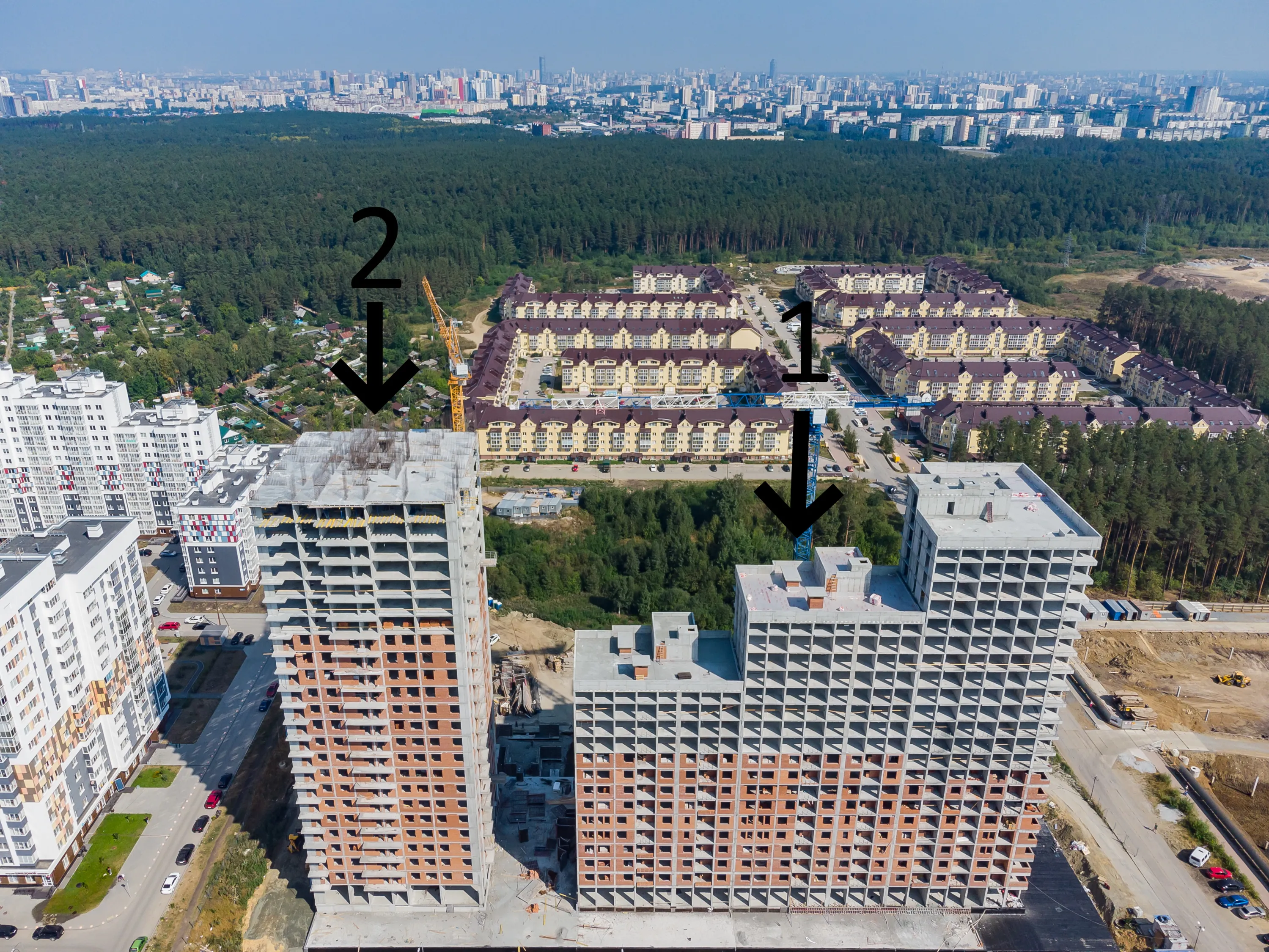 ЖК Семейный квартал "Добрый" ход строительства