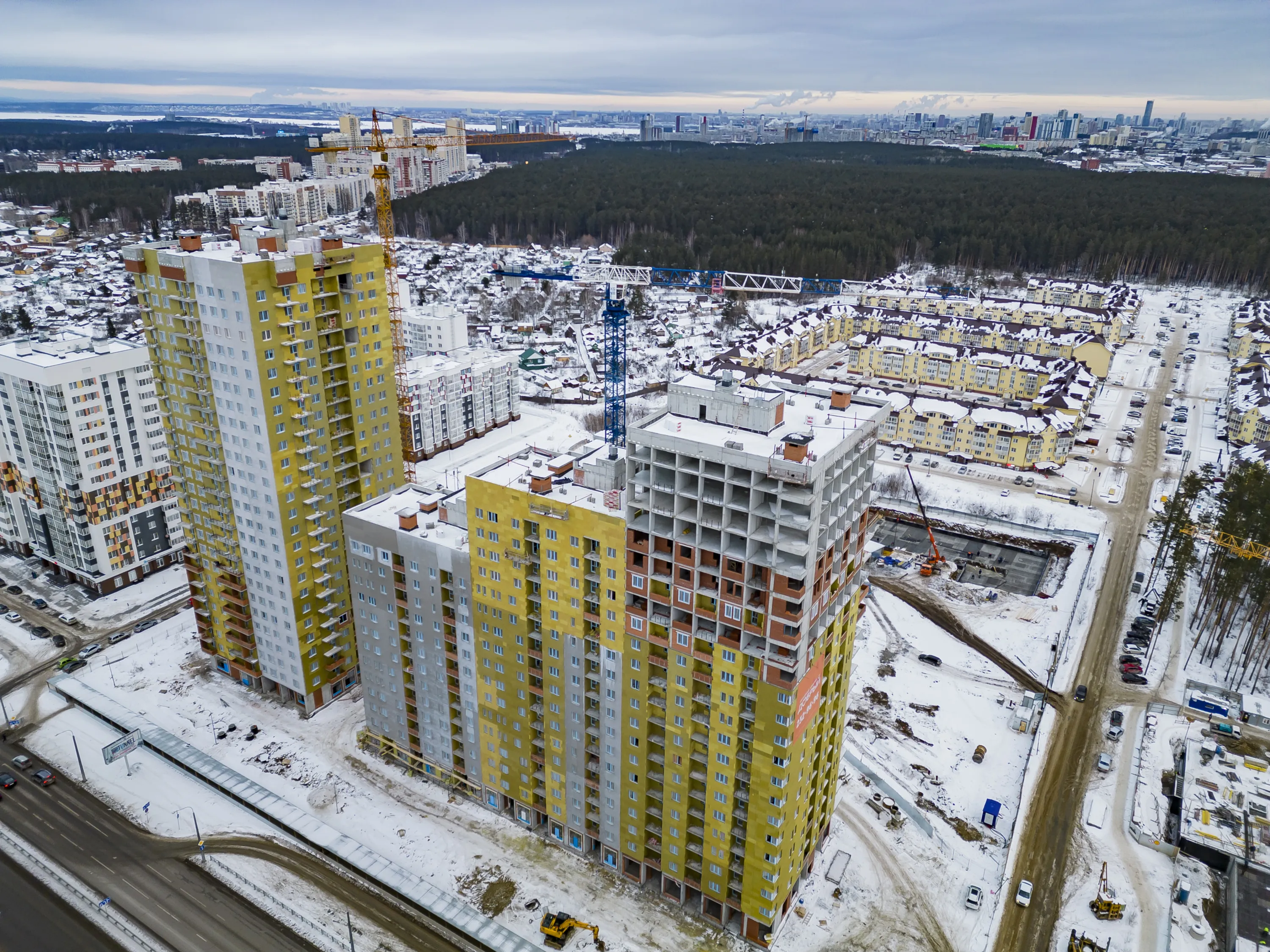 ЖК Семейный квартал "Добрый" ход строительства