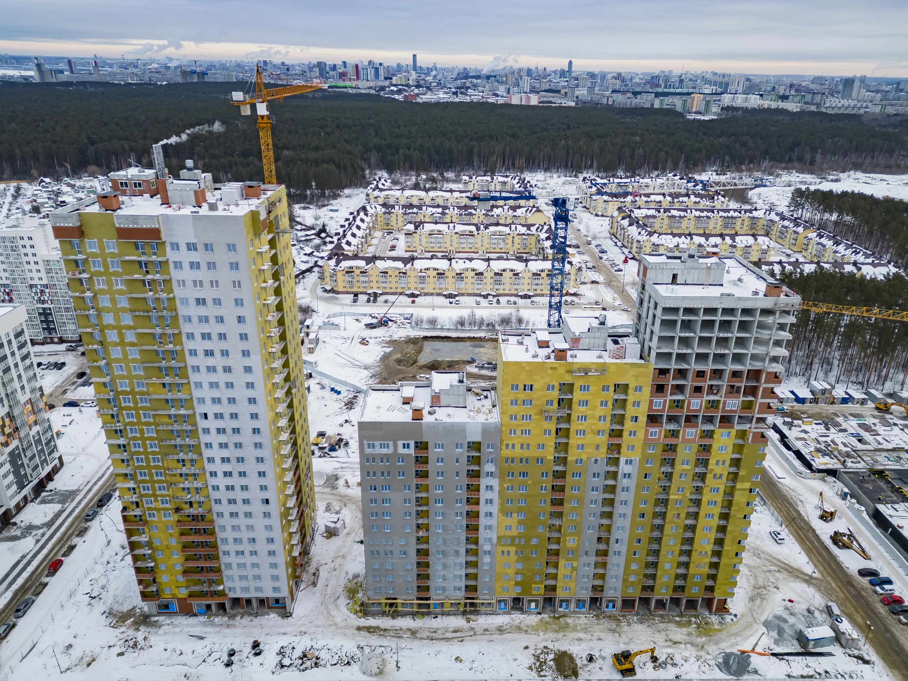 ЖК Семейный квартал "Добрый" ход строительства