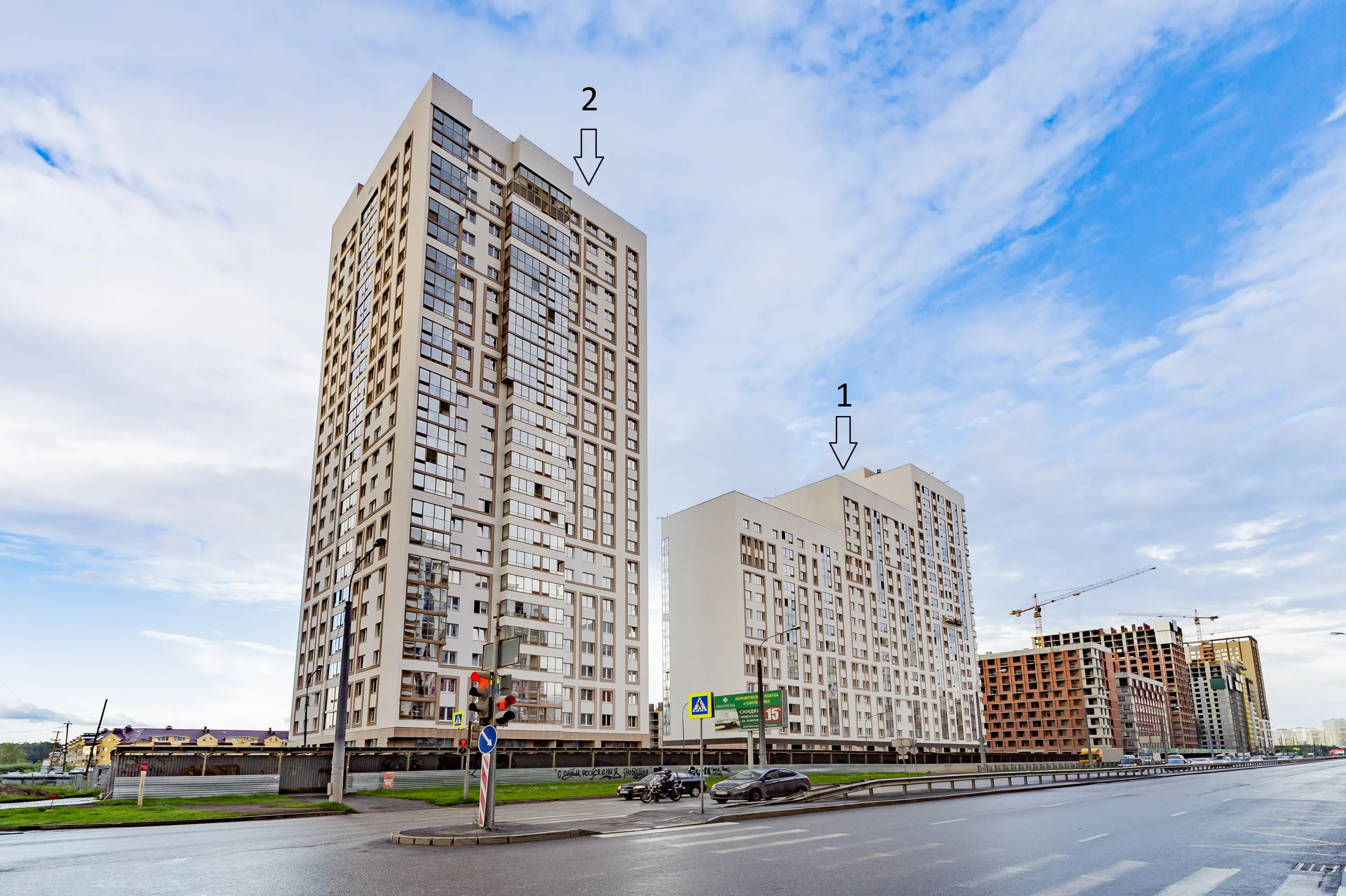 ЖК Семейный квартал "Добрый" ход строительства