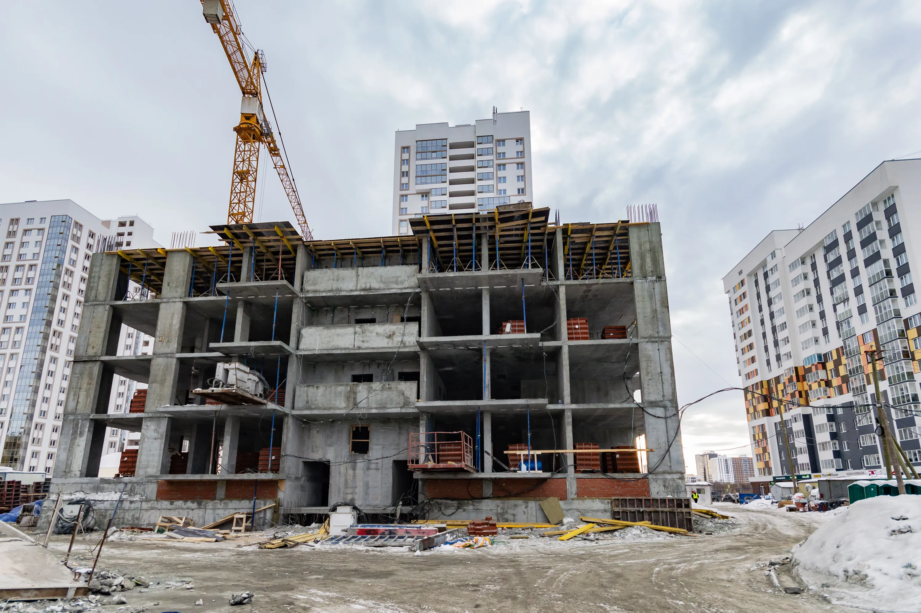 ЖК Семейный квартал "Добрый" ход строительства