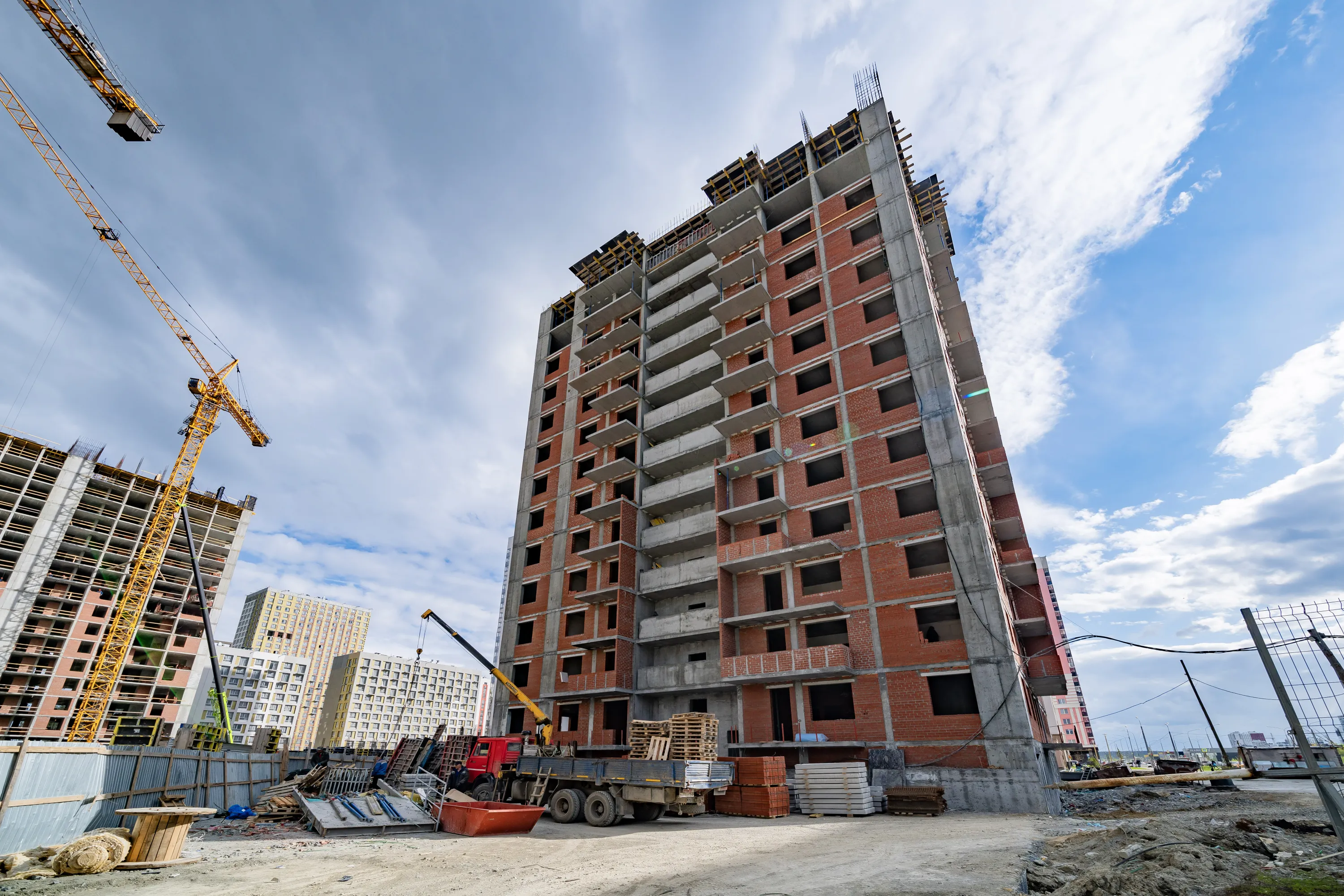 ЖК Семейный квартал "Добрый" ход строительства