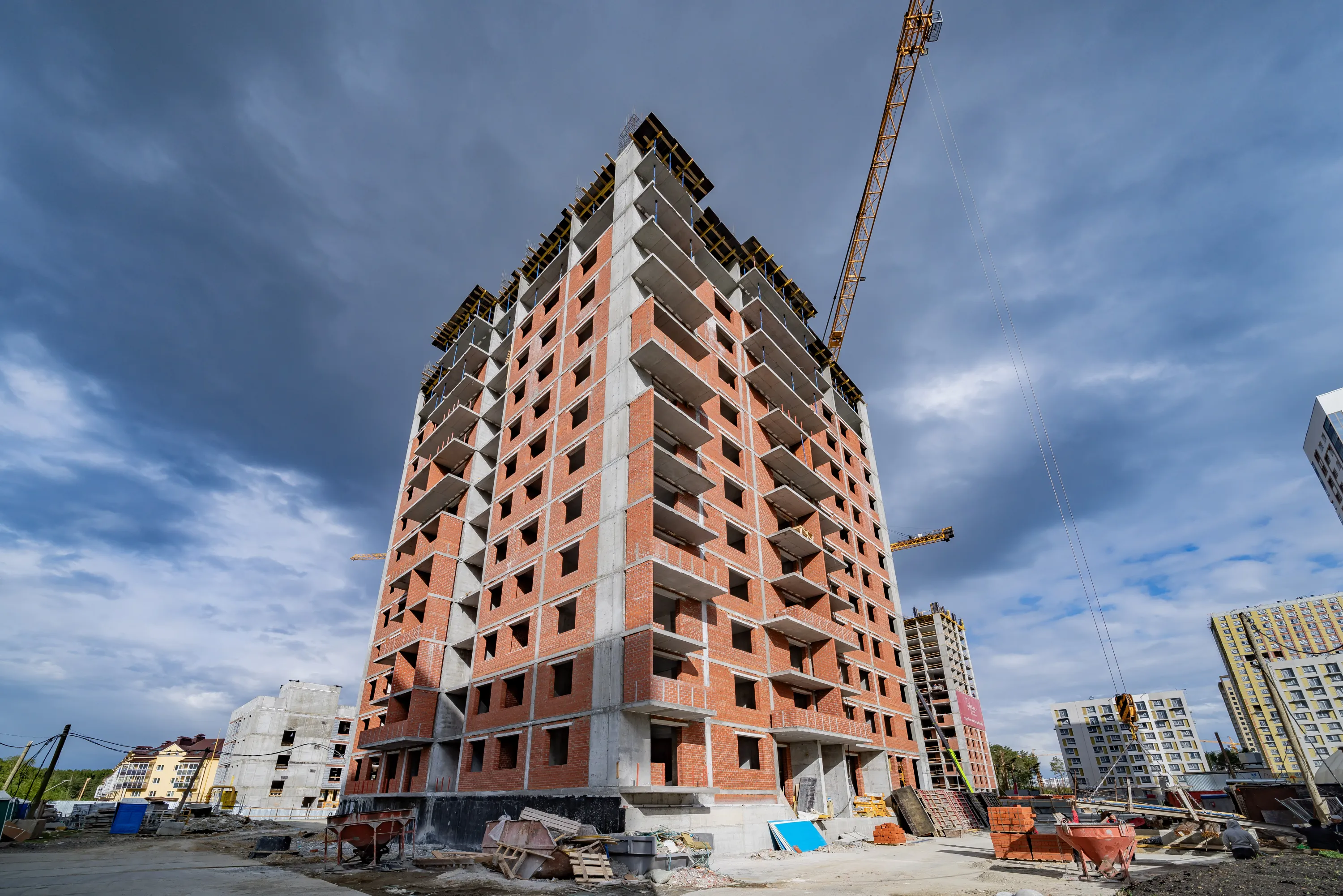 ЖК Семейный квартал "Добрый" ход строительства