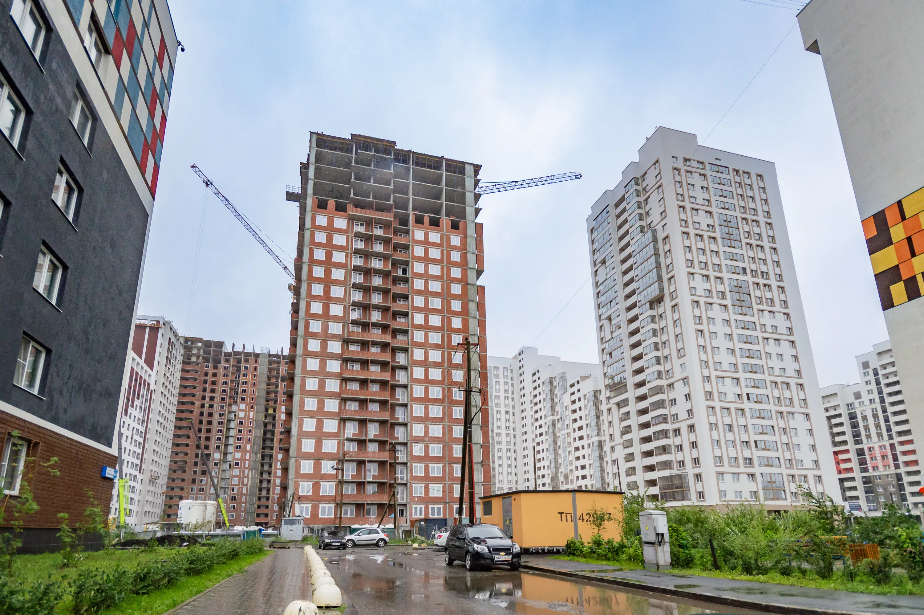 ЖК Семейный квартал "Добрый" ход строительства