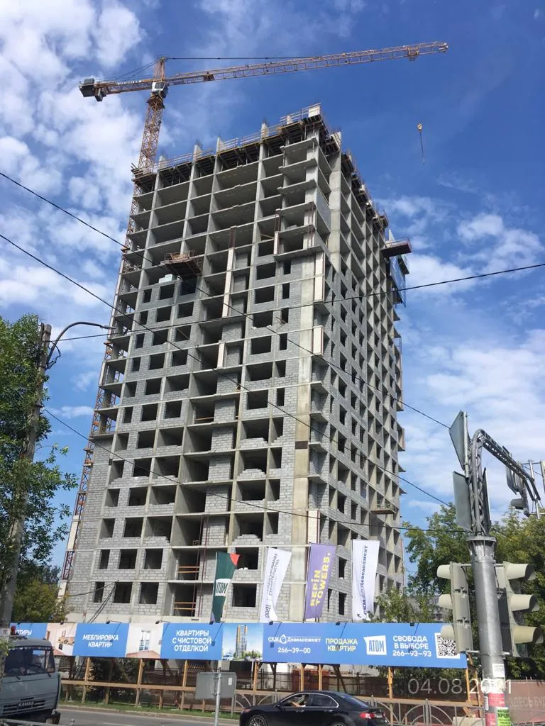 ЖК "REPIN TOWERS (Репин Тауэрс)" ход строительства