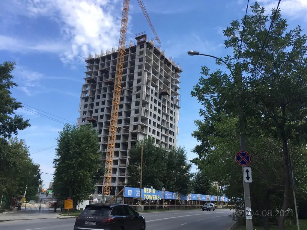 ЖК "REPIN TOWERS (Репин Тауэрс)" ход строительства