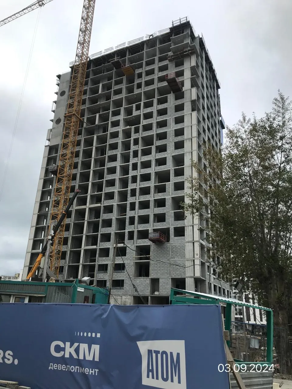 ЖК "REPIN TOWERS (Репин Тауэрс)" ход строительства