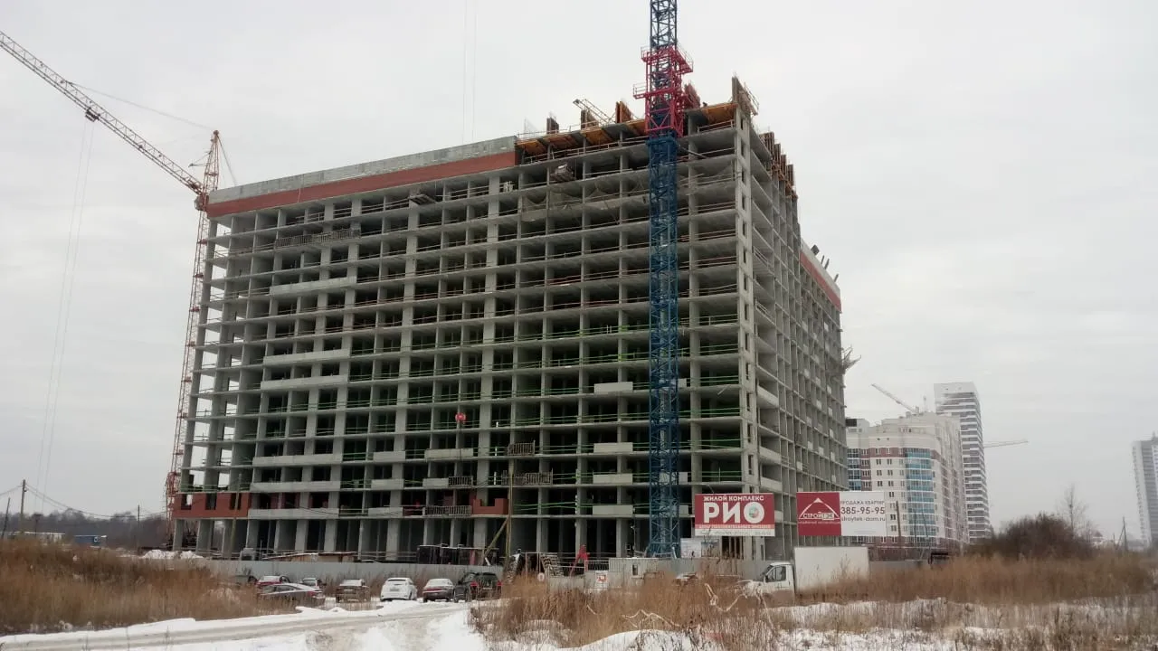 ЖК "Рио-3" ход строительства