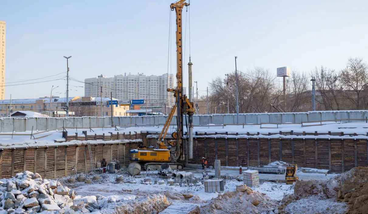 ЖК Азина 16 ход строительства