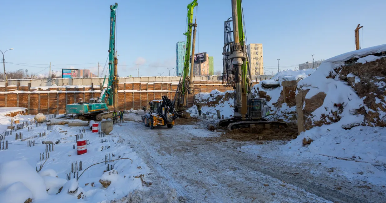 ЖК Азина 16 ход строительства