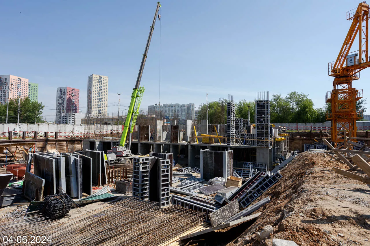 ЖК Азина 16 ход строительства