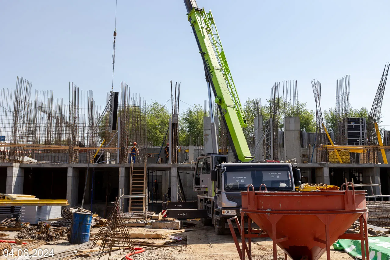 ЖК Азина 16 ход строительства