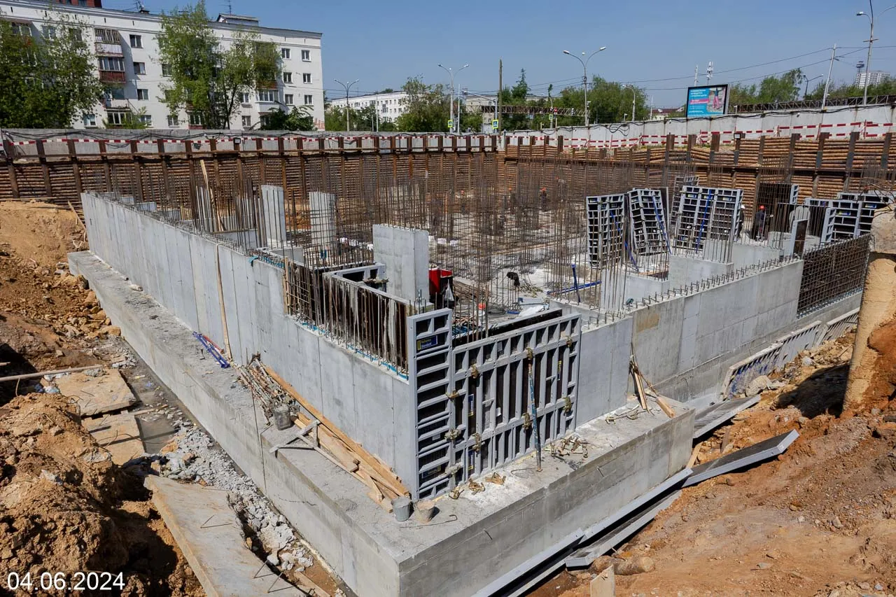 ЖК Азина 16 ход строительства