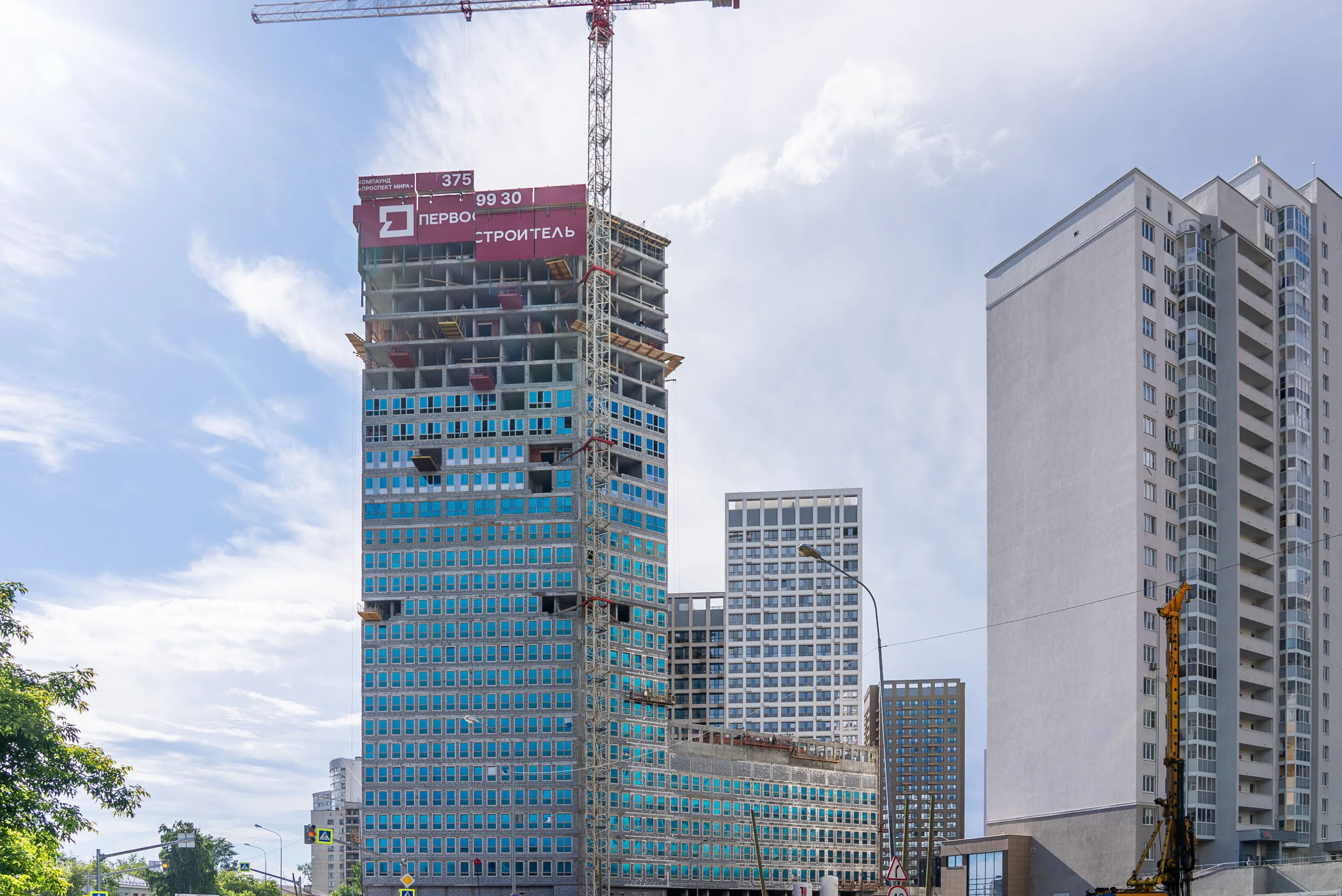 ЖК "Проспект Мира" ход строительства
