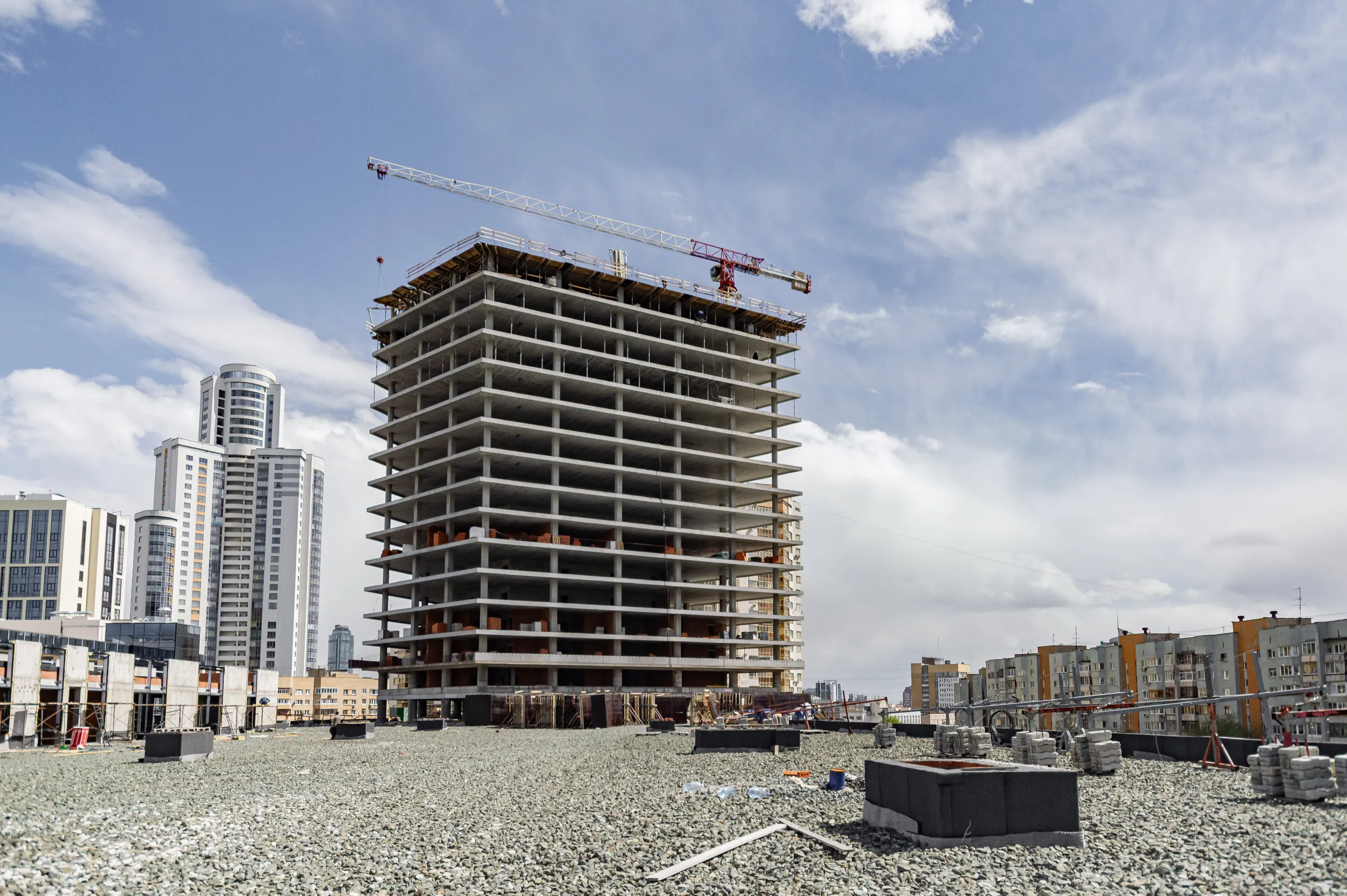 ЖК RE:VOLUTION TOWERS (Ревалюшион товерс) ход строительства