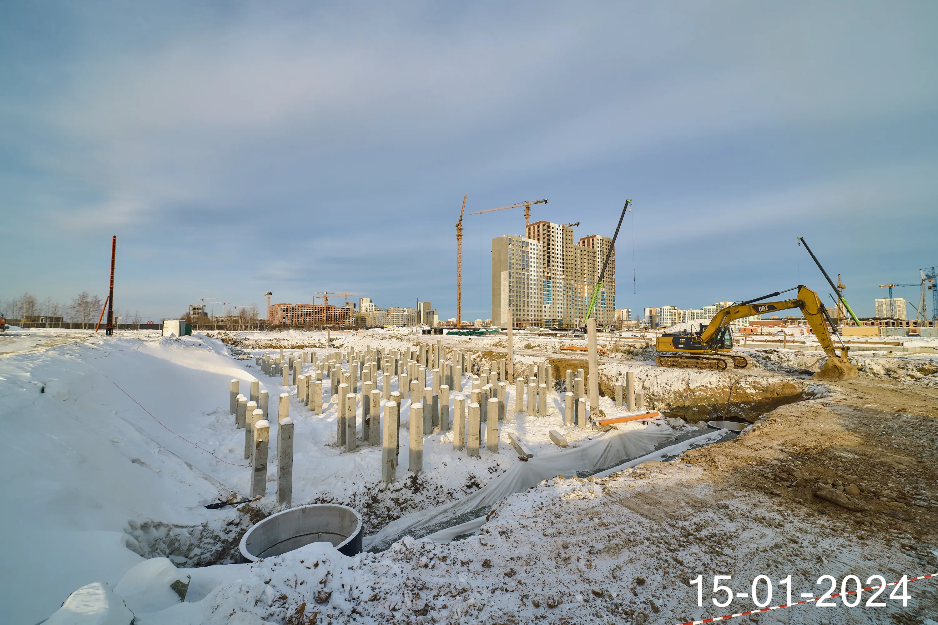 ЖК Центральный Парк ход строительства