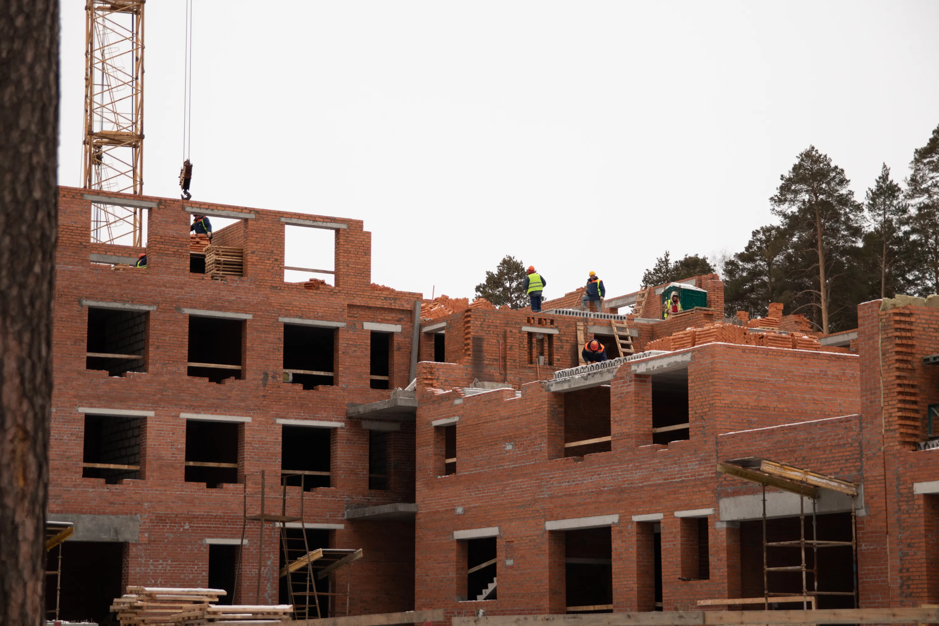 ЖК ЛЕС ход строительства