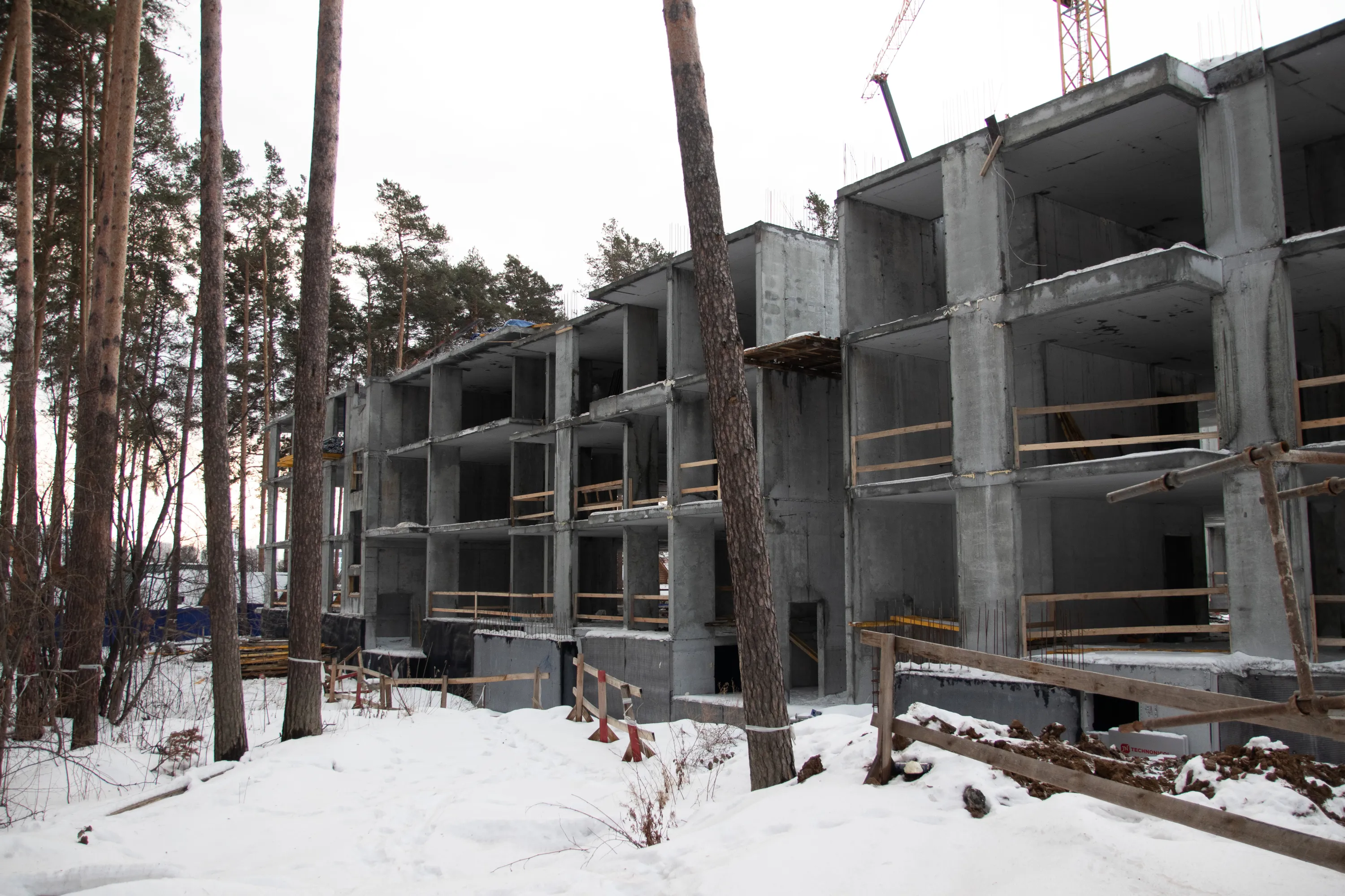 ЖК ЛЕС ход строительства