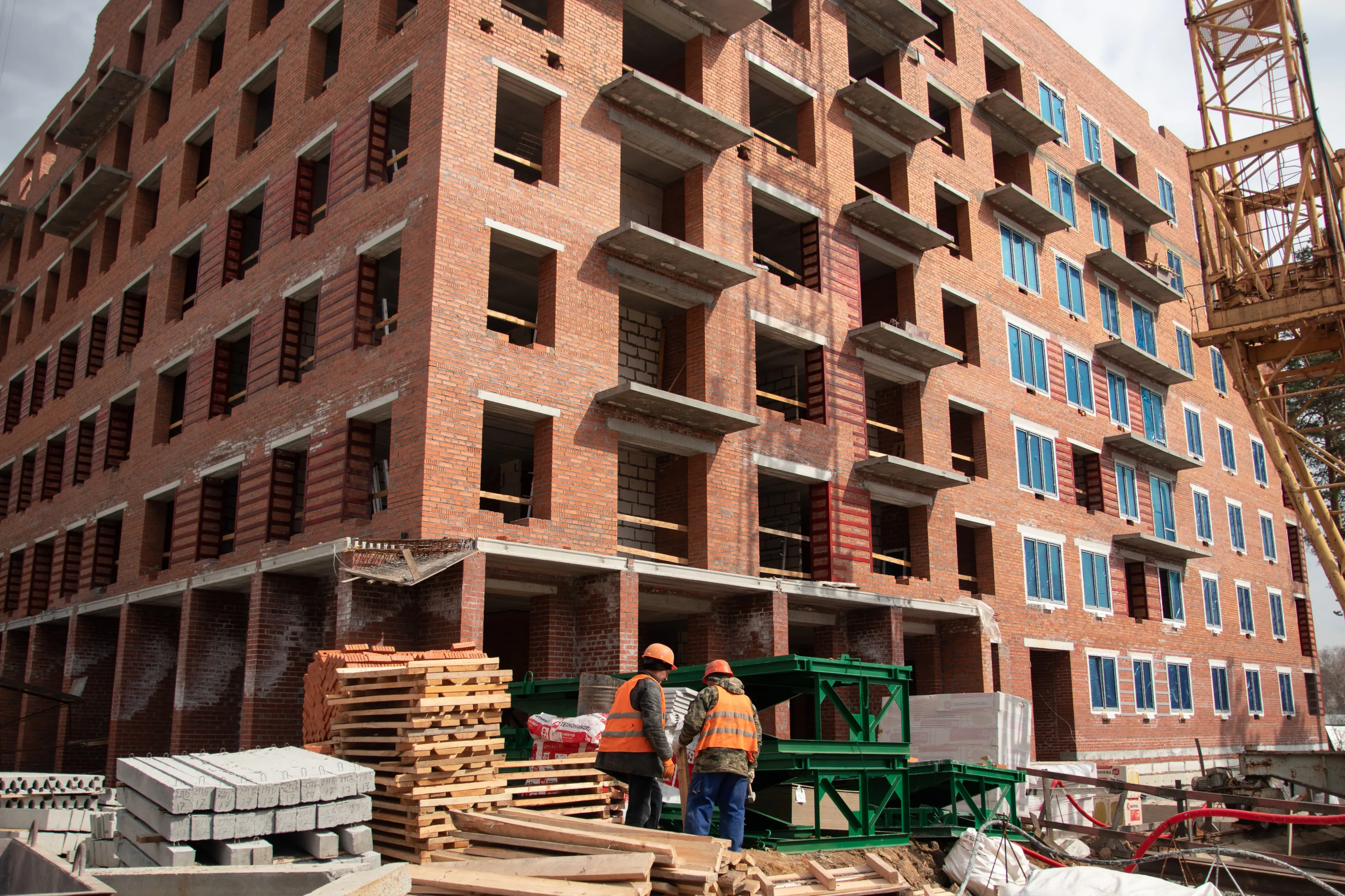 ЖК ЛЕС ход строительства