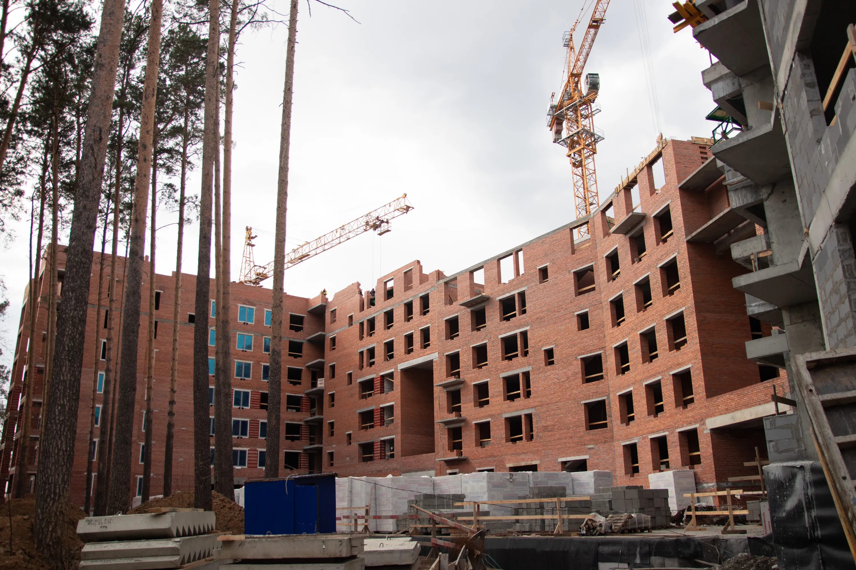 ЖК ЛЕС ход строительства