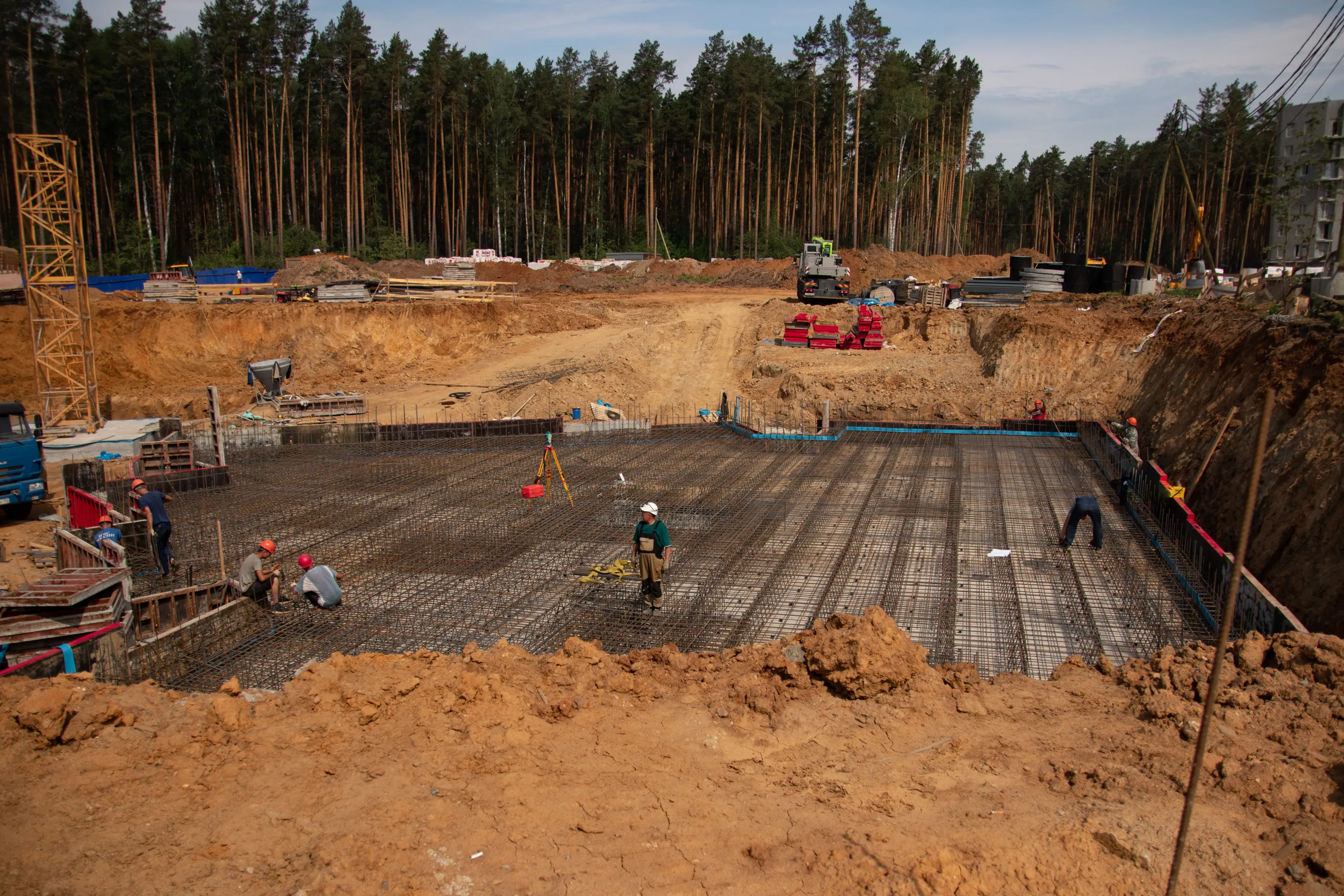 ЖК ЛЕС ход строительства