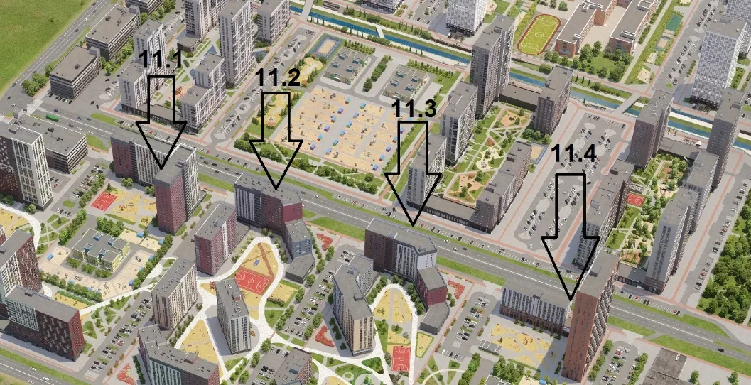 ЖК "ELEVEN (Элевен)" ход строительства