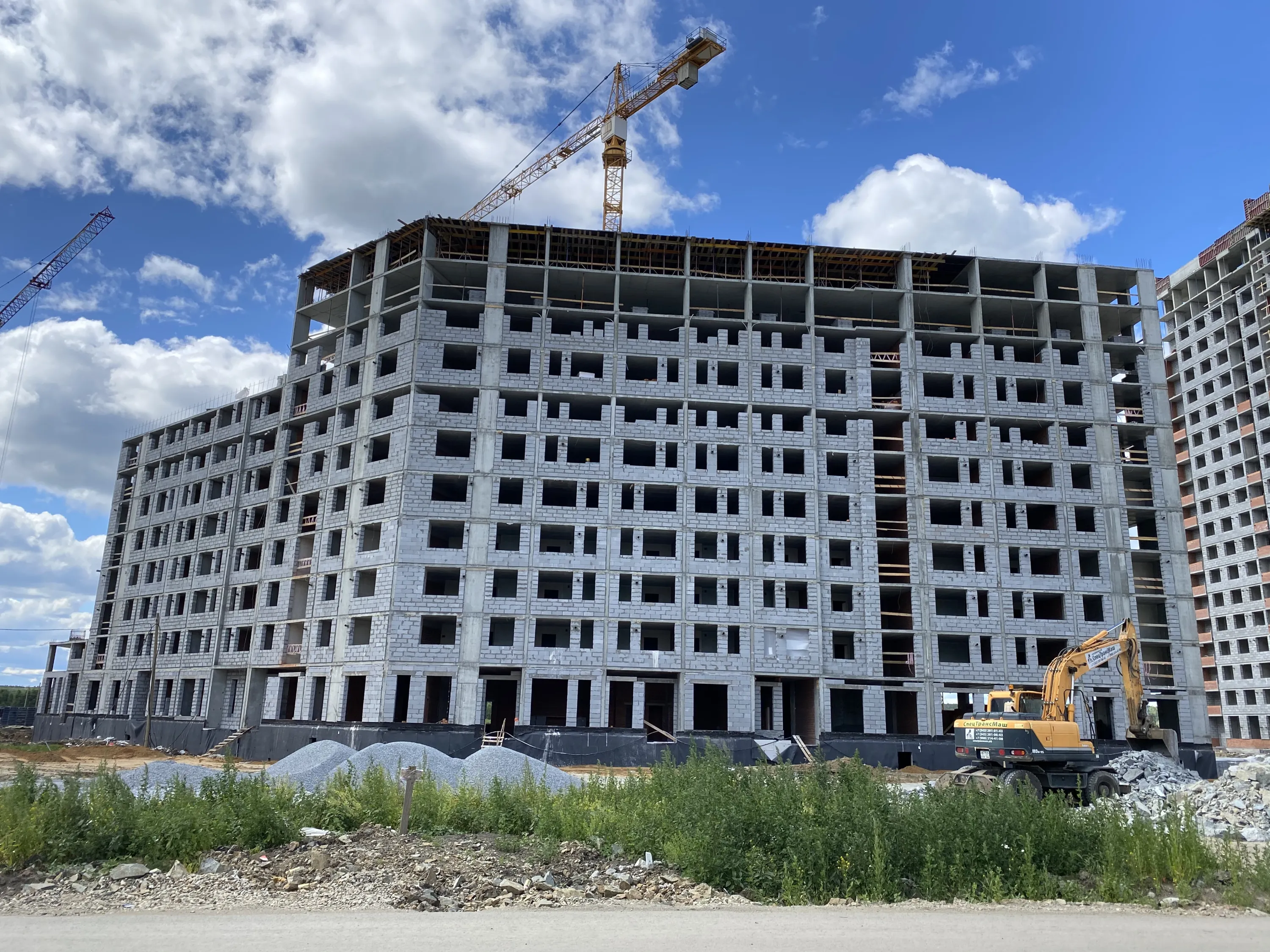 ЖК "ELEVEN (Элевен)" ход строительства