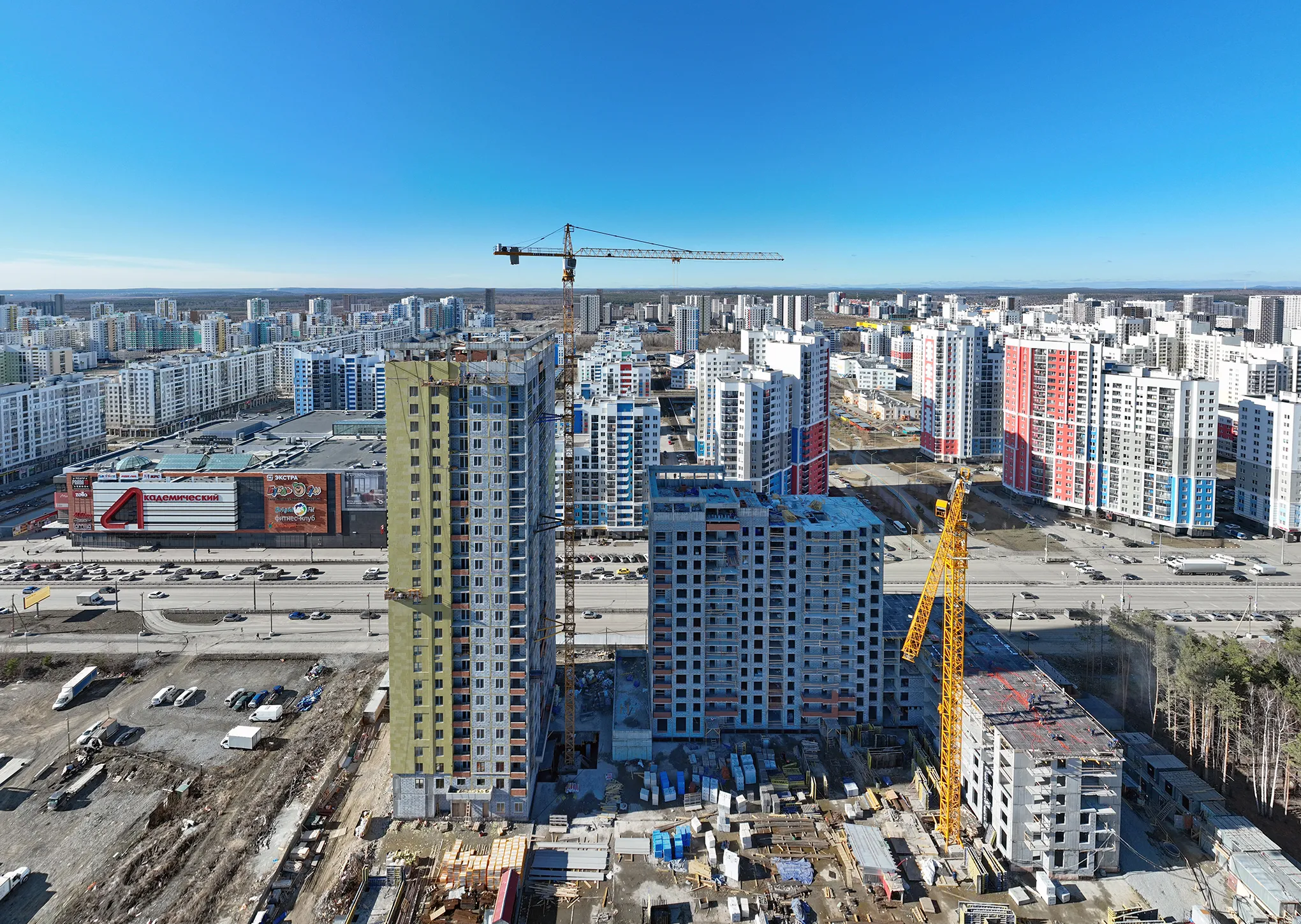 ЖК "Академ-Центр" ход строительства
