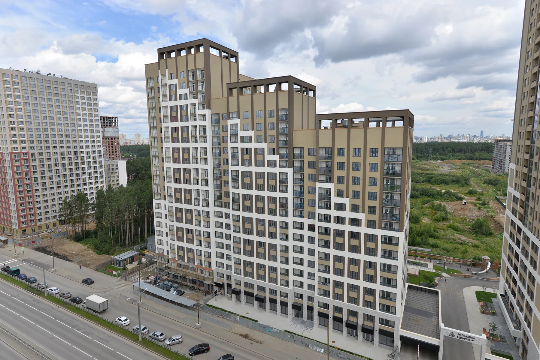 ЖК "Академ-Центр" ход строительства