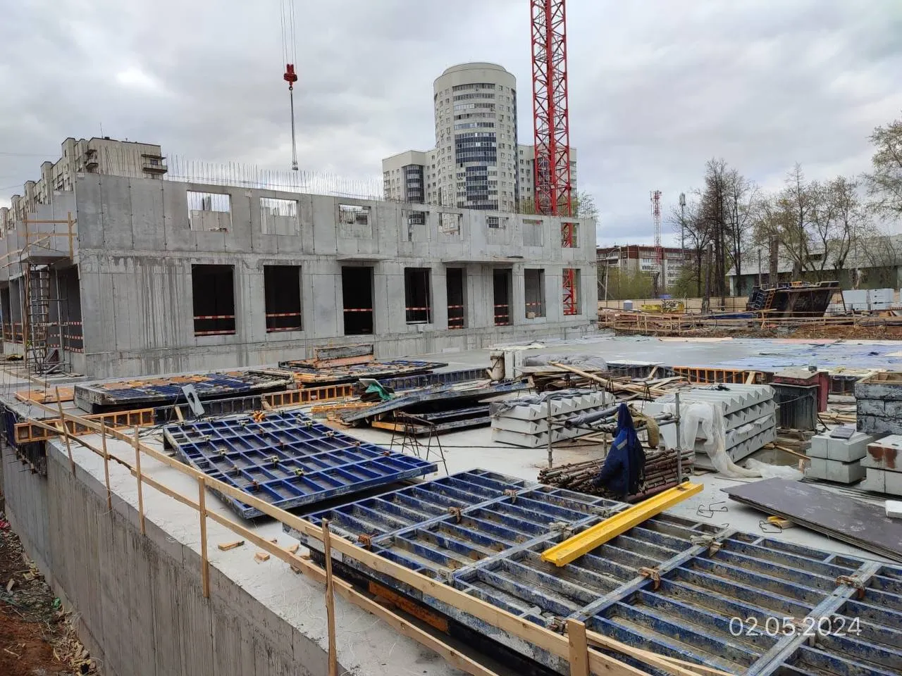 ЖК Дом на Шефской ход строительства