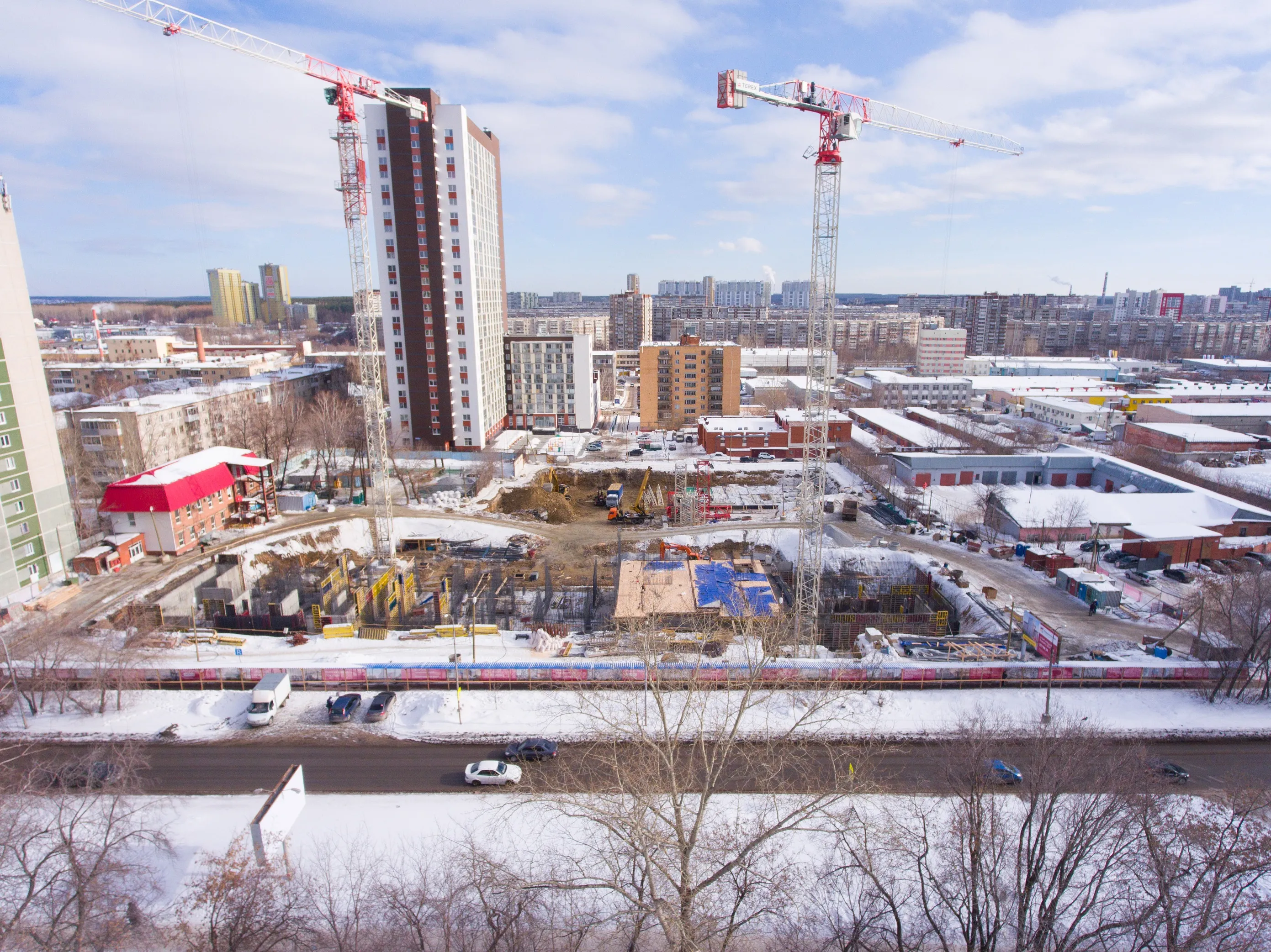 ЖК "Комсомольская, 67" ход строительства