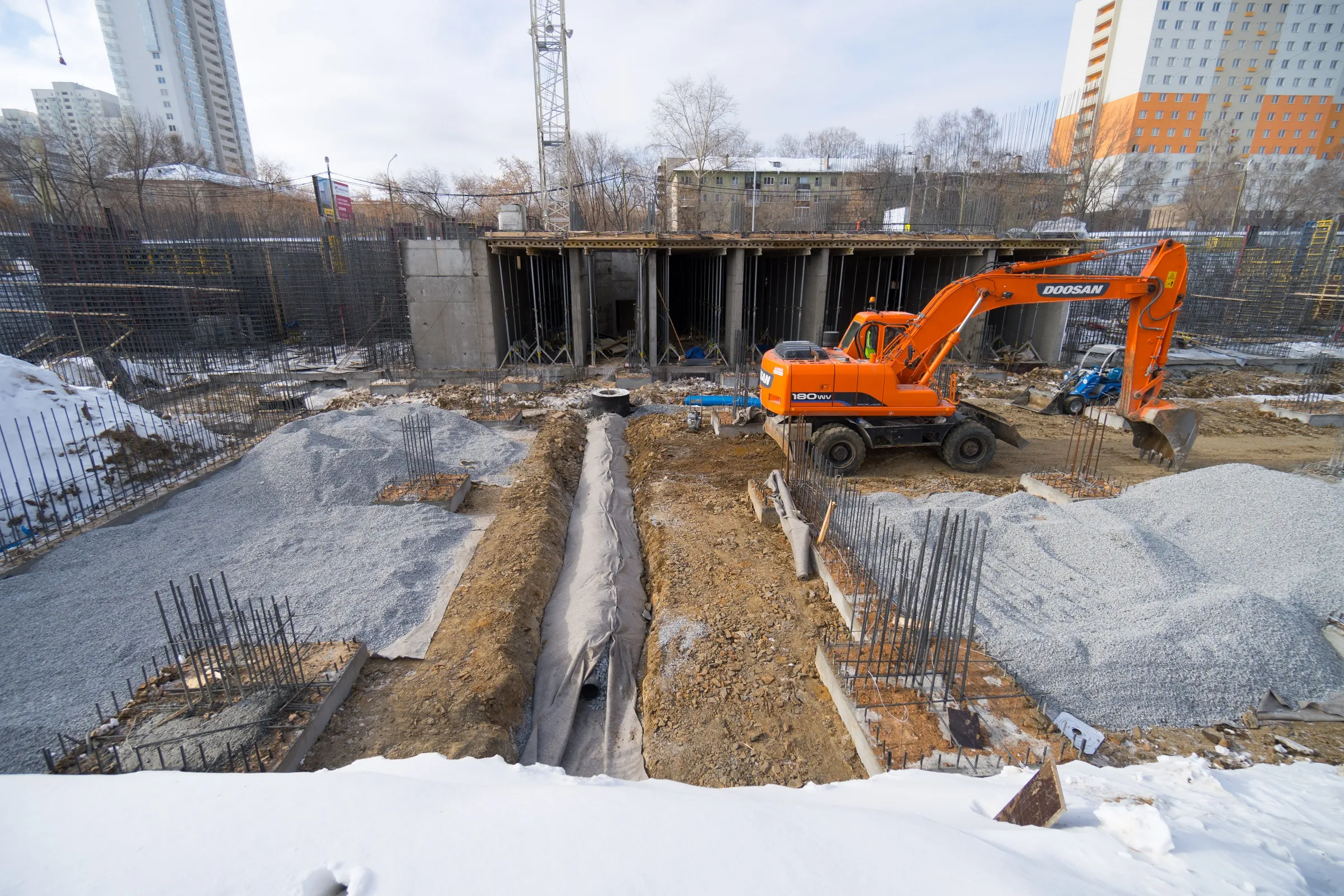 ЖК "Комсомольская, 67" ход строительства