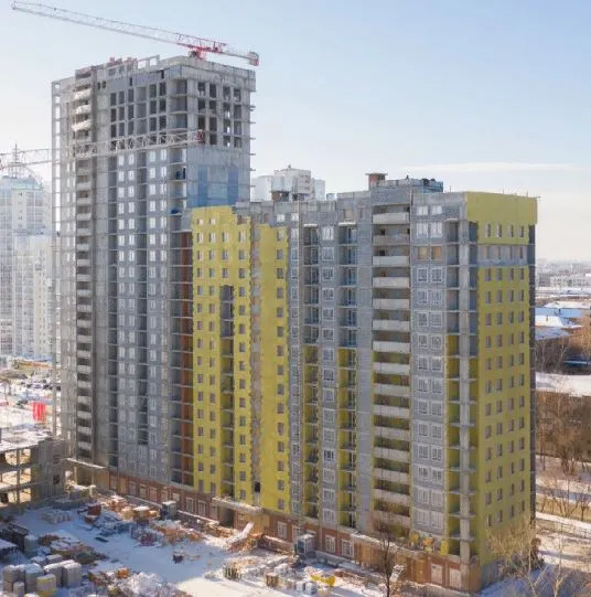 ЖК "Комсомольская, 67" ход строительства