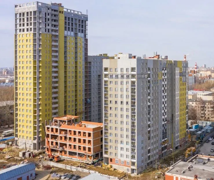 ЖК "Комсомольская, 67" ход строительства