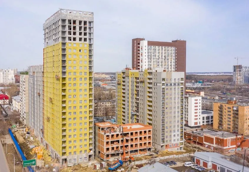 ЖК "Комсомольская, 67" ход строительства