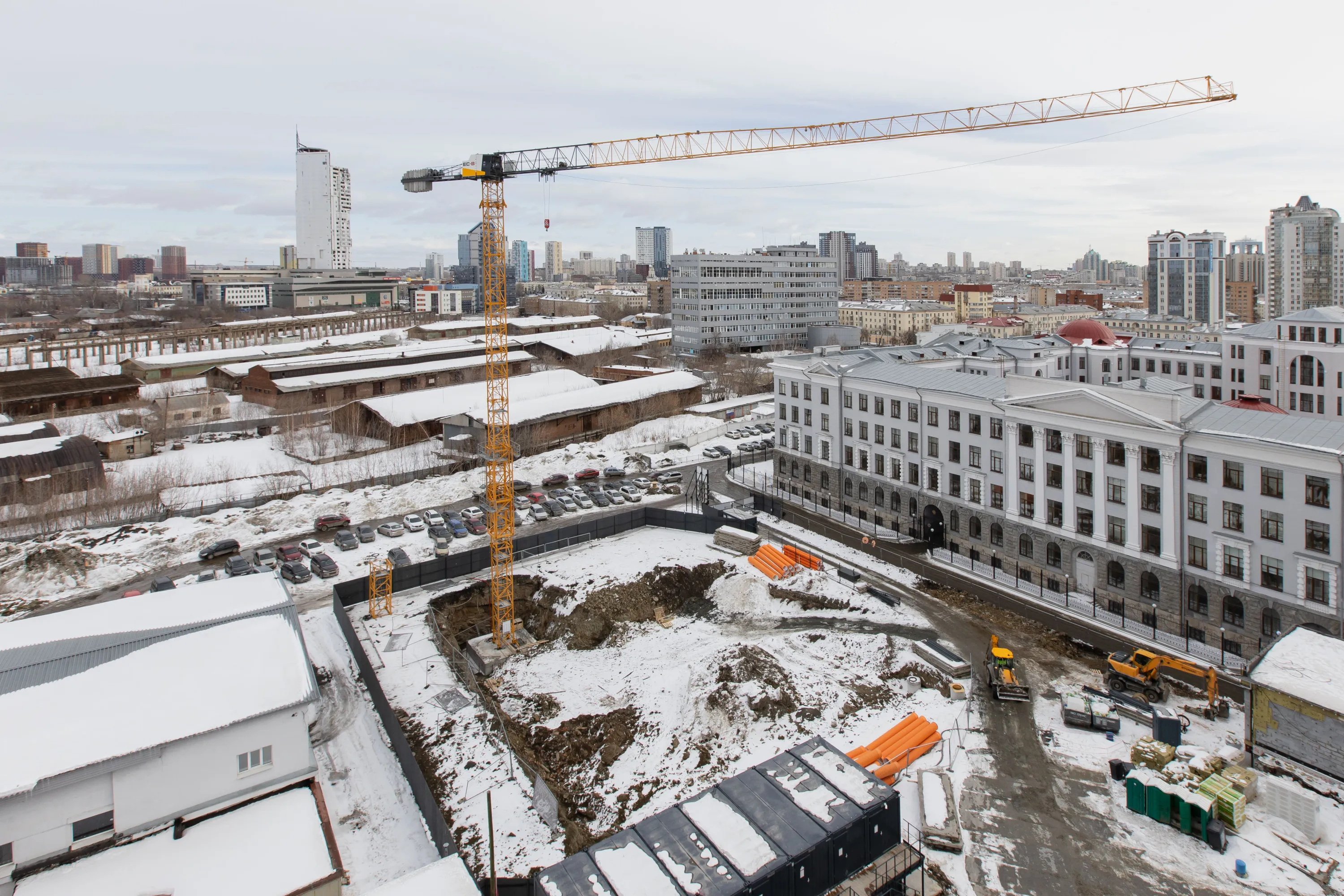 ЖК На Некрасова ход строительства