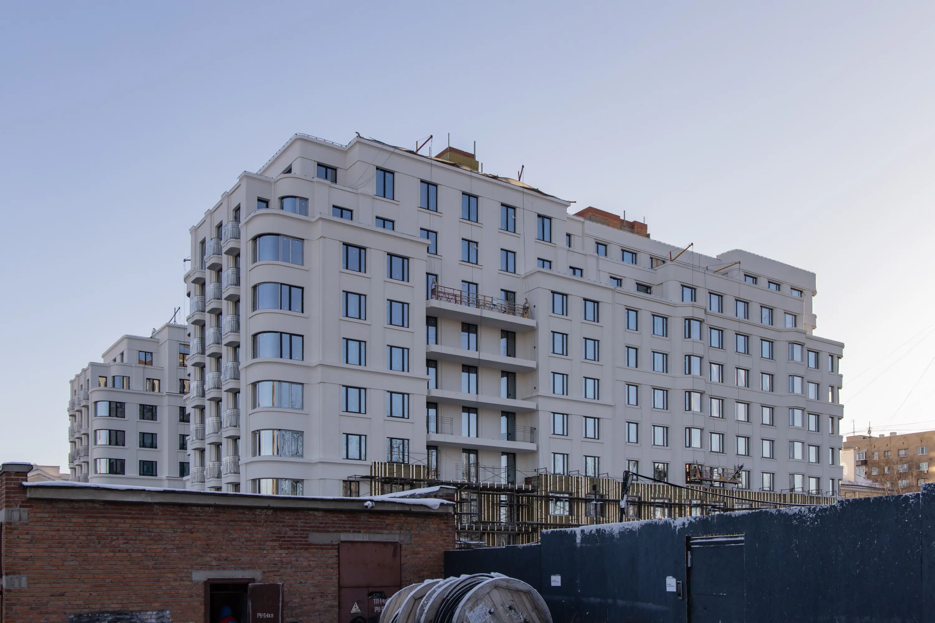 ЖК На Некрасова ход строительства